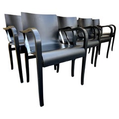 Set of 8 Ginotta Dining Chairs by Enrico Franzolini Dining Chairs for Knoll. Cir