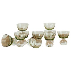 8er-Set Champagnergläser aus Glas
