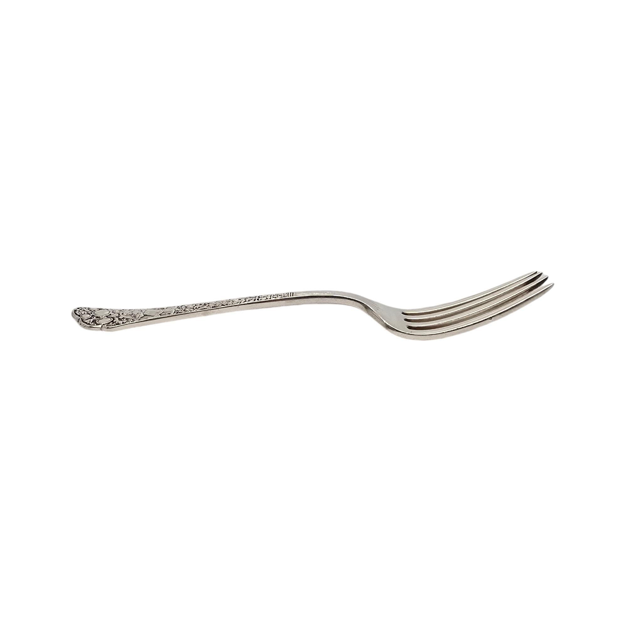 Set di 8 forchette Gorham Medici Old Sterling Silver w/Mono 6 3/4