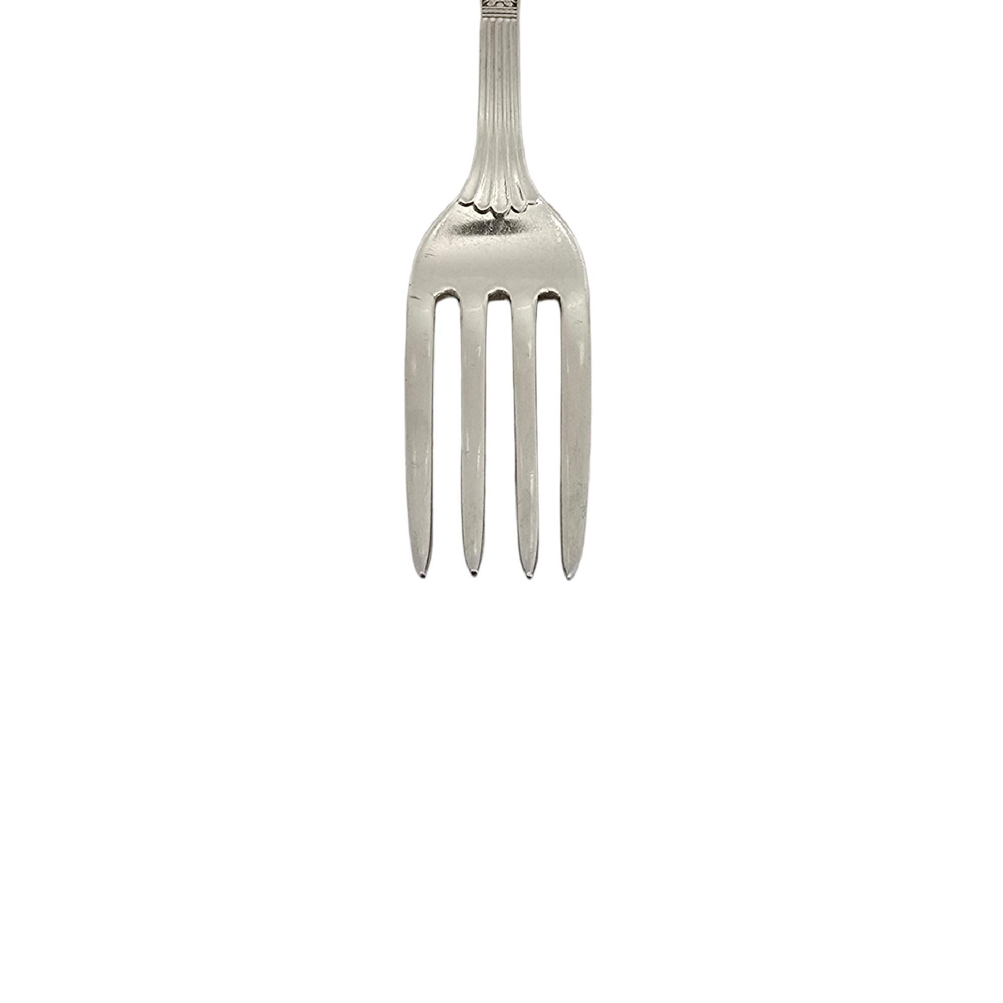 Set di 8 forchette Gorham Medici Old Sterling Silver w/Mono 6 3/4