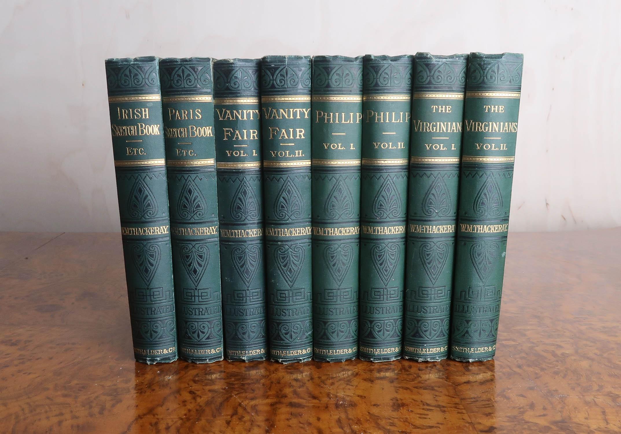 Bonito conjunto de Obras de William Thackeray

Publicado en 1878

Encuadernado en tela verde con dorado

Buen estado / algunas manchas internas

La medida siguiente se refiere a los 8 libros.

Envío gratuito al Reino Unido






