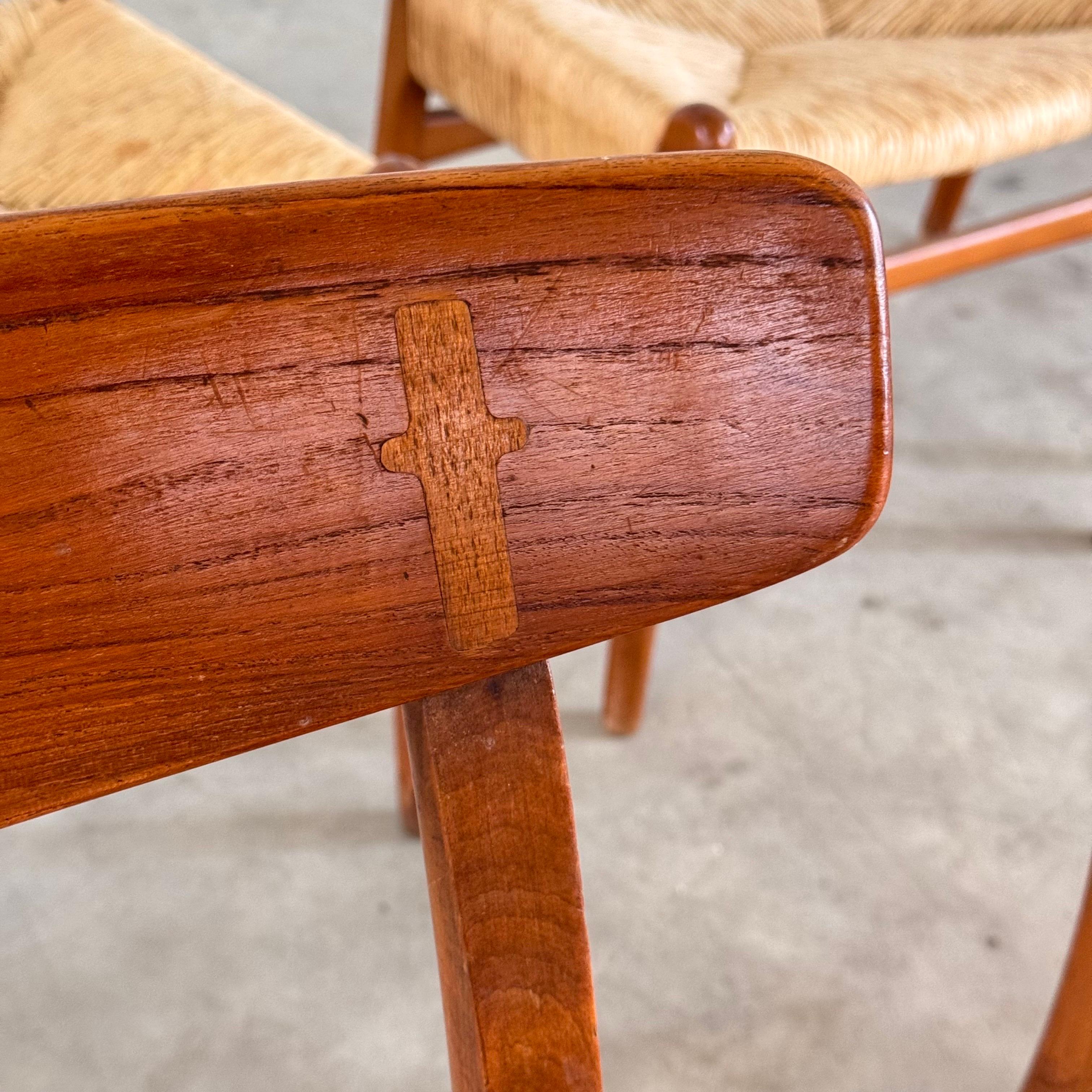Satz von 8 Hans J. Wegner CH23 Esszimmerstühlen für Carl Hansen, Dänemark, 1951 im Angebot 2