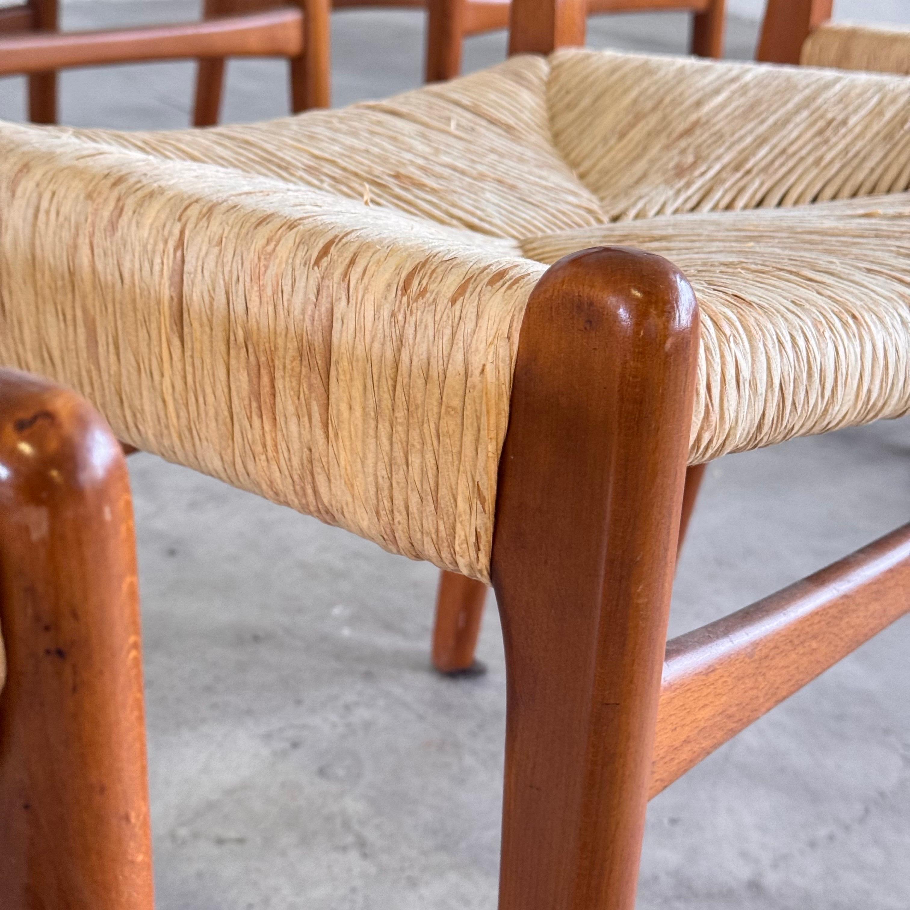 Satz von 8 Hans J. Wegner CH23 Esszimmerstühlen für Carl Hansen, Dänemark, 1951 im Angebot 4