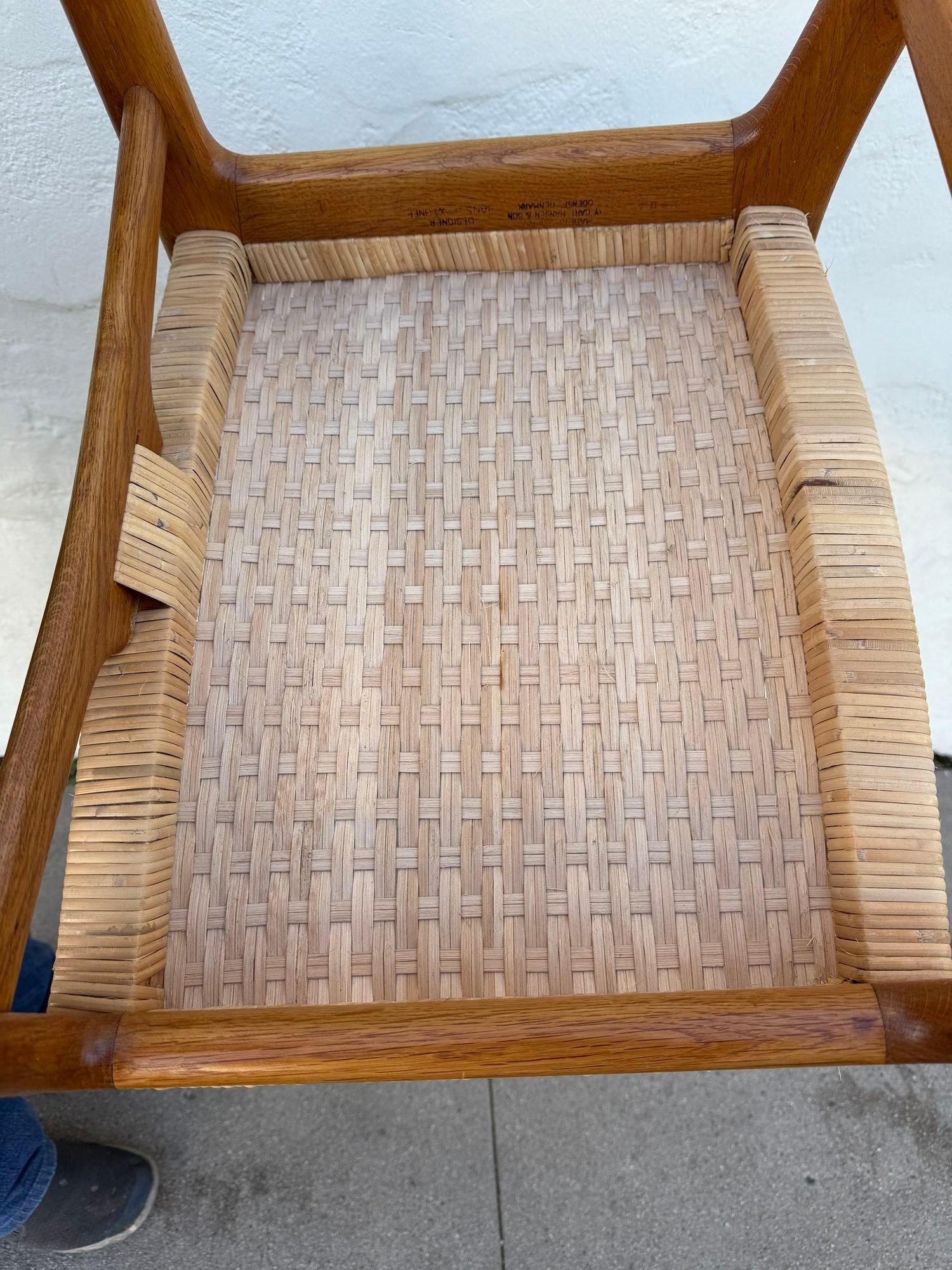 Set di 8 sedie da pranzo Hans Wegner CH-31 in vendita 5