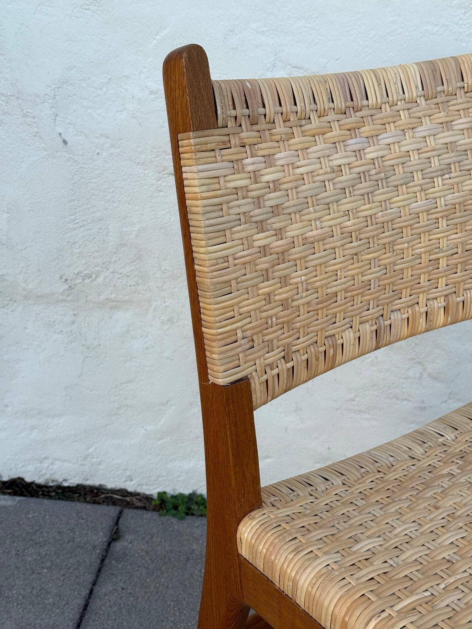 Danese Set di 8 sedie da pranzo Hans Wegner CH-31 in vendita