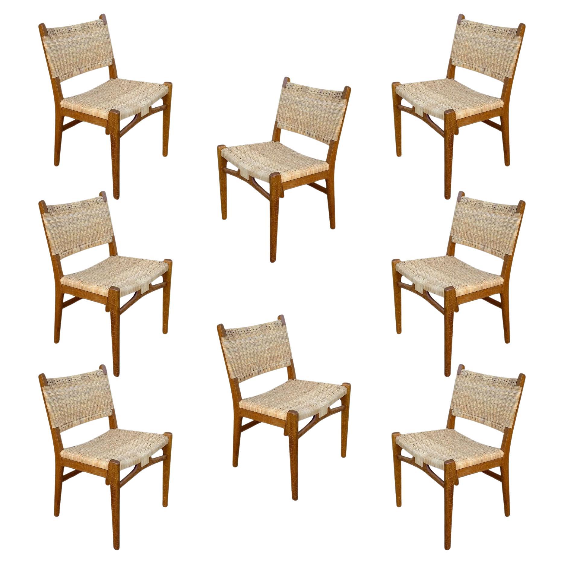 Set of 8 Hans Wegner CH-31 Dining Chairs