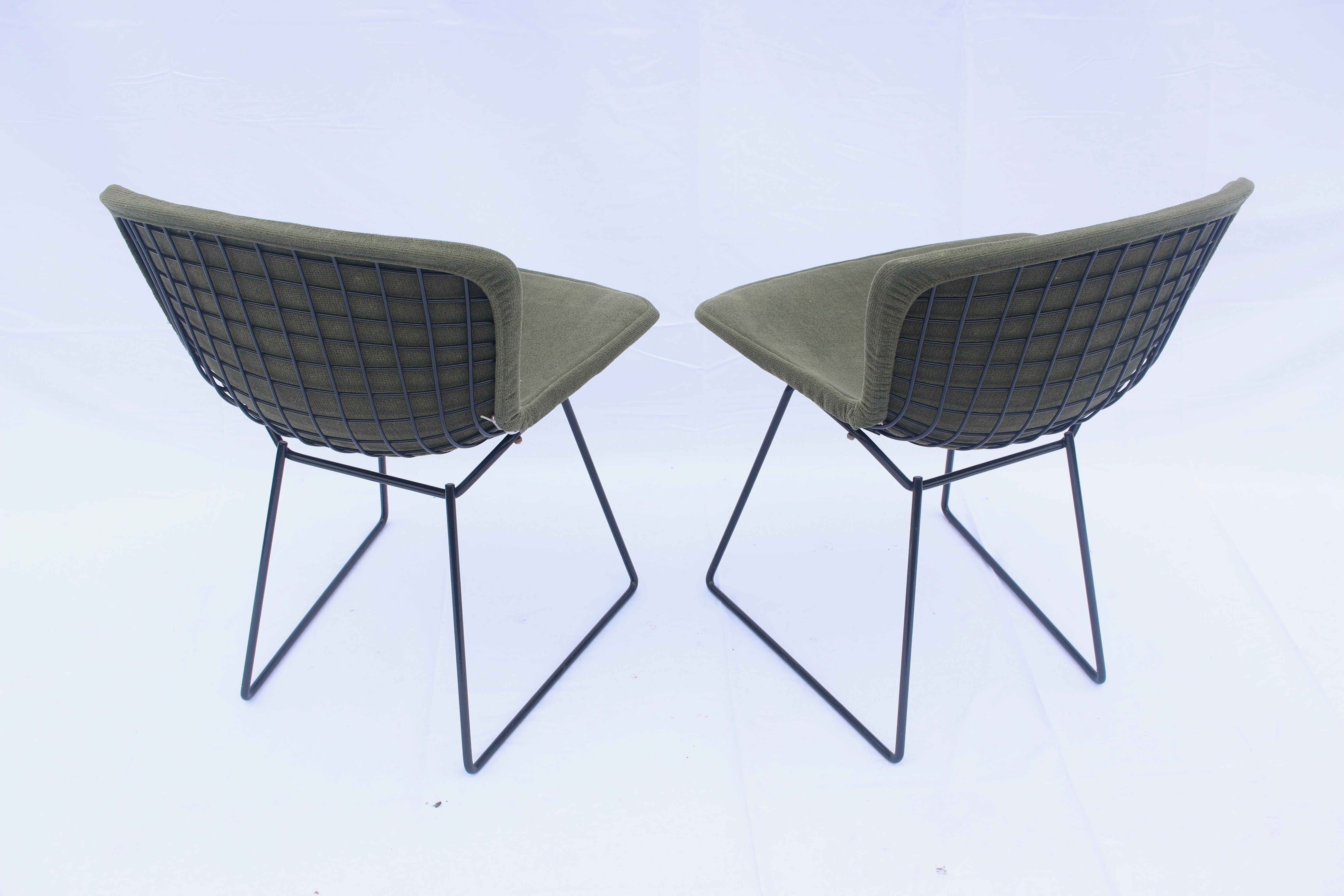 20th Century Set of 6 or 8 Harry Bertoia for Knoll Wire Chairs, 1960s-1970s