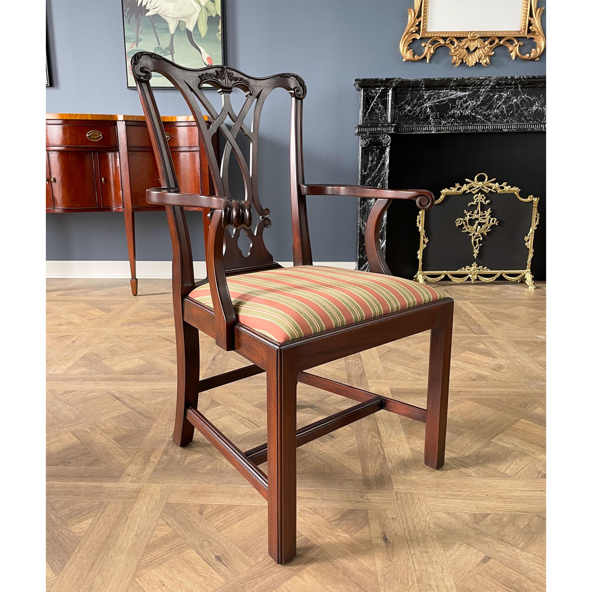 Set of 8 Henkel Harris Vintage Dining Chairs 3