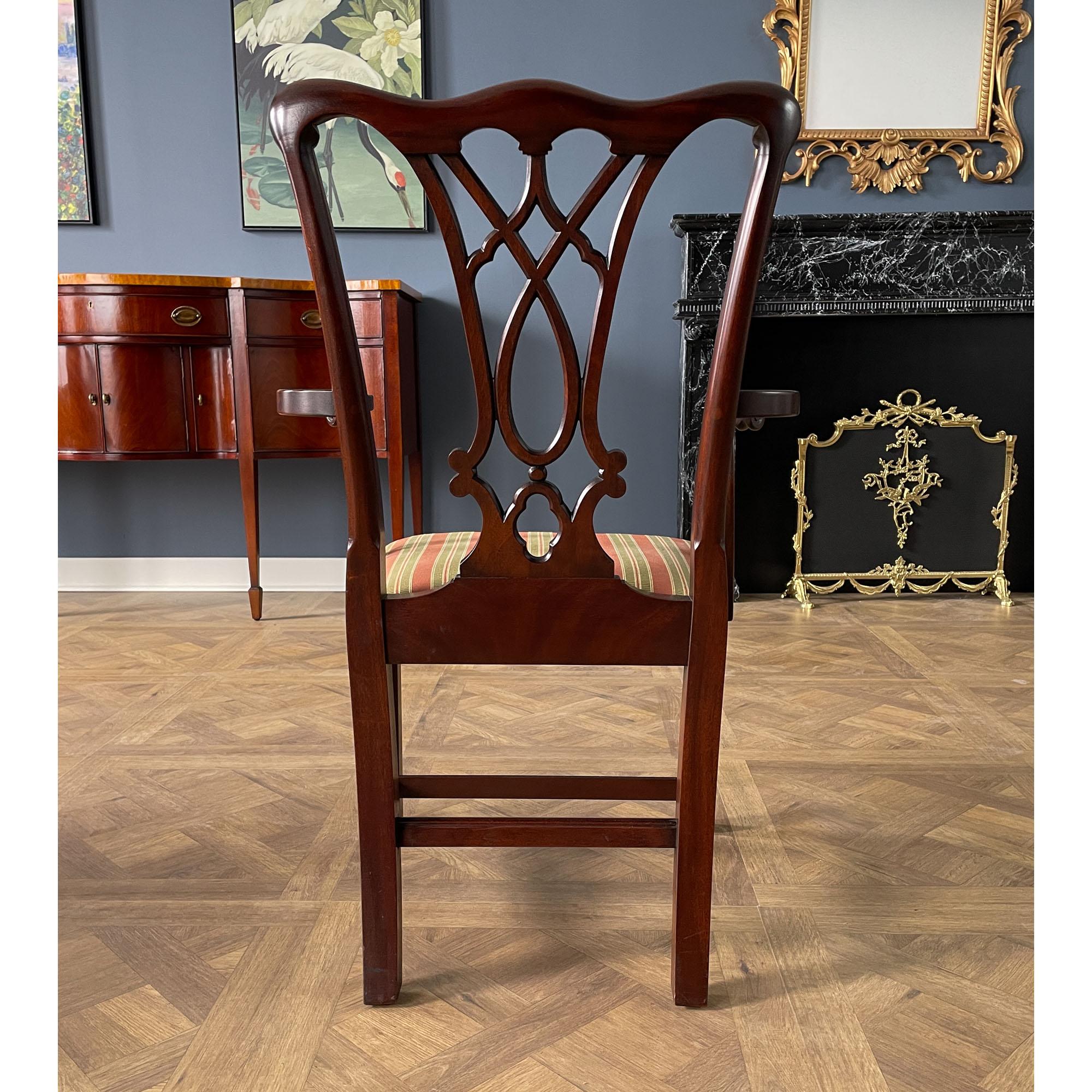 Set of 8 Henkel Harris Vintage Dining Chairs 6