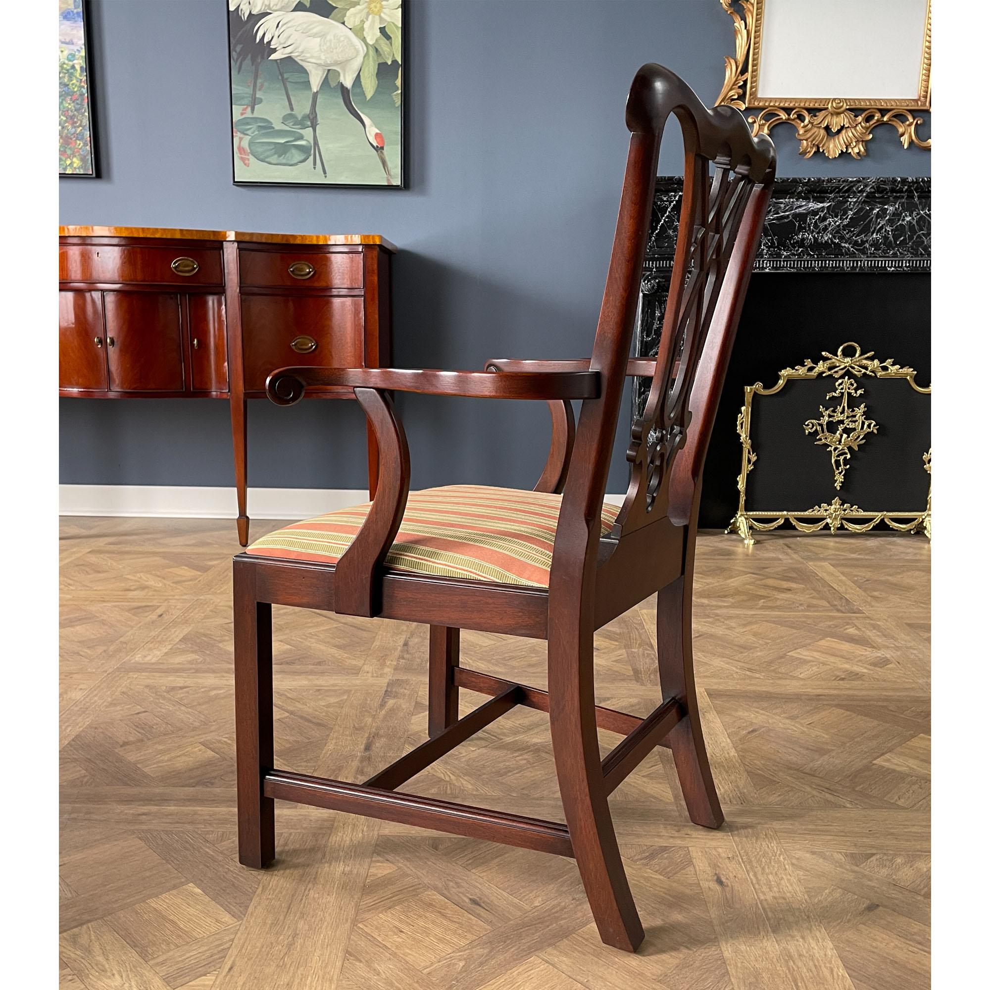 Set of 8 Henkel Harris Vintage Dining Chairs 7