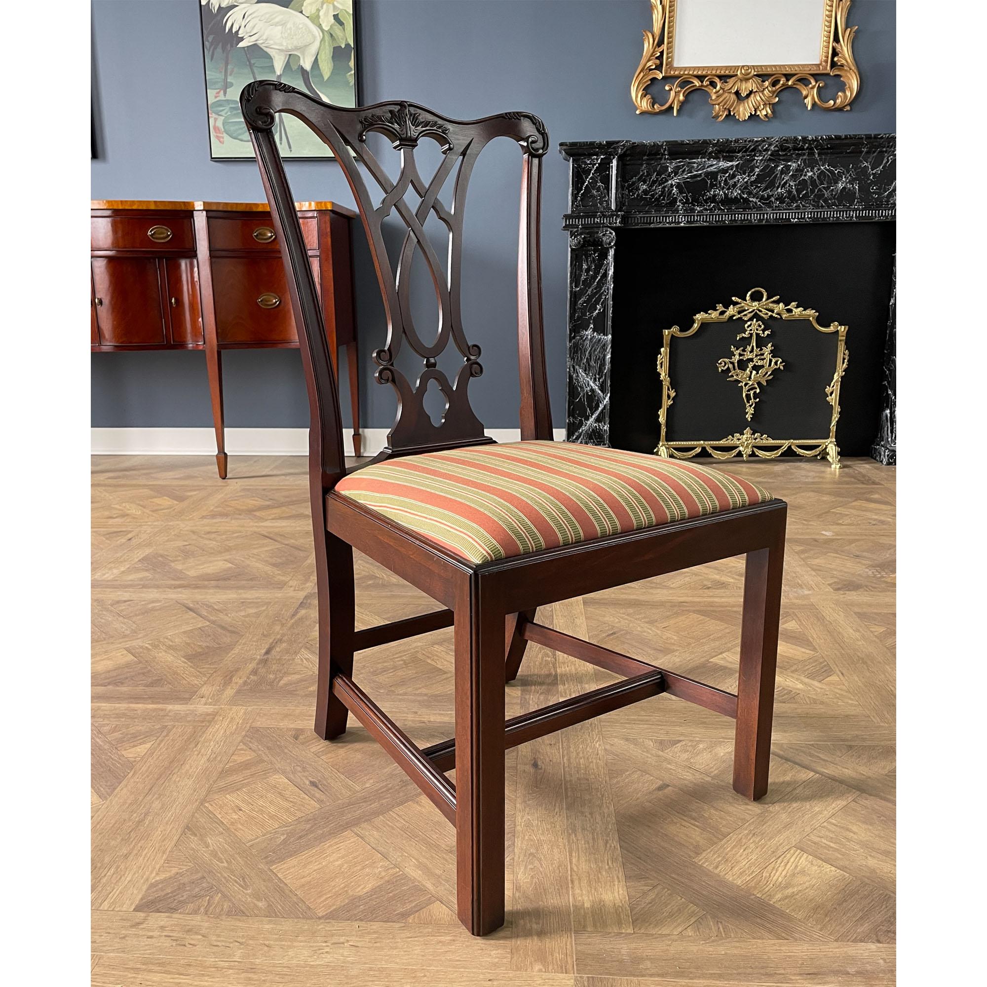 Set of 8 Henkel Harris Vintage Dining Chairs 9