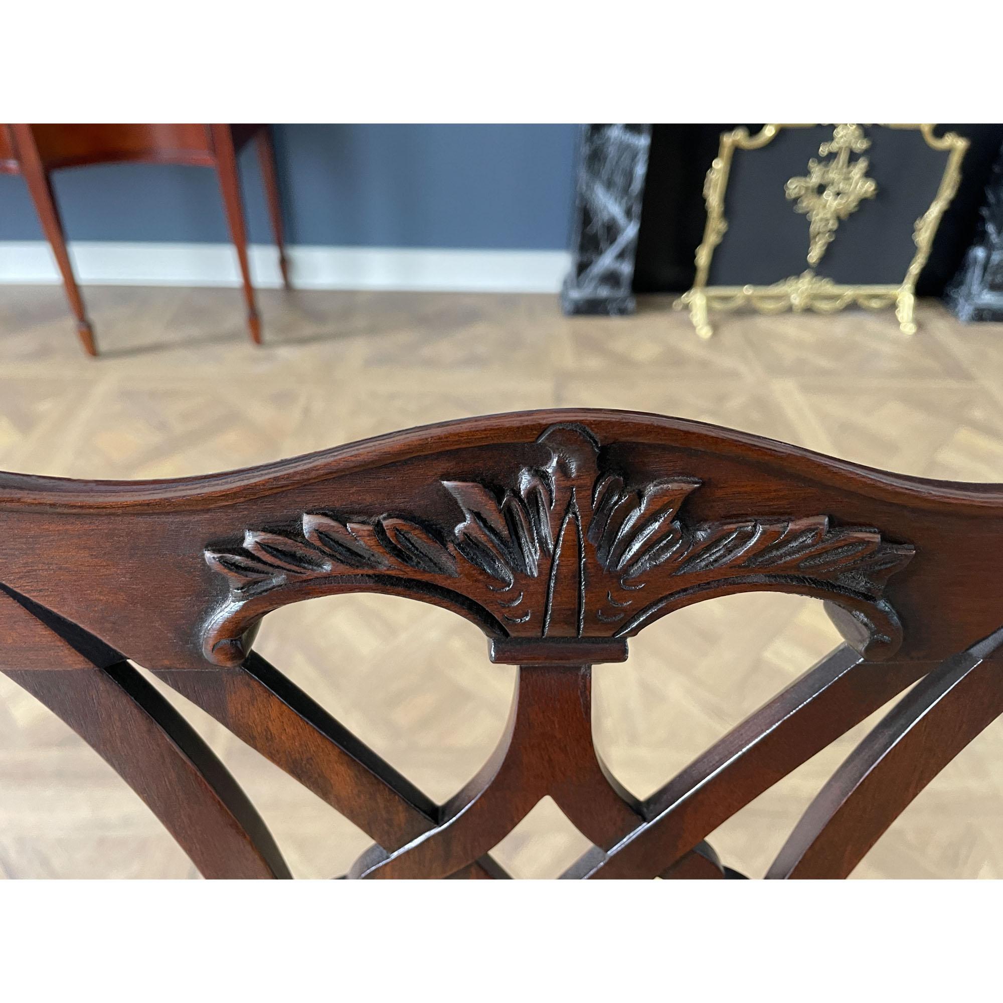 Set of 8 Henkel Harris Vintage Dining Chairs 12