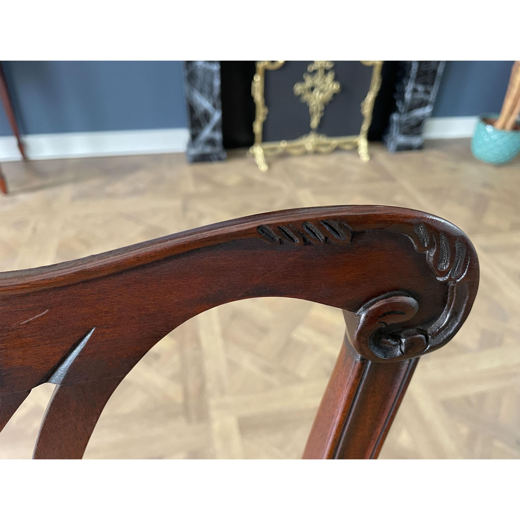 Set of 8 Henkel Harris Vintage Dining Chairs 13