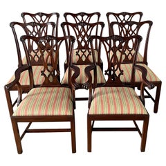 Set of 8 Henkel Harris Vintage Dining Chairs