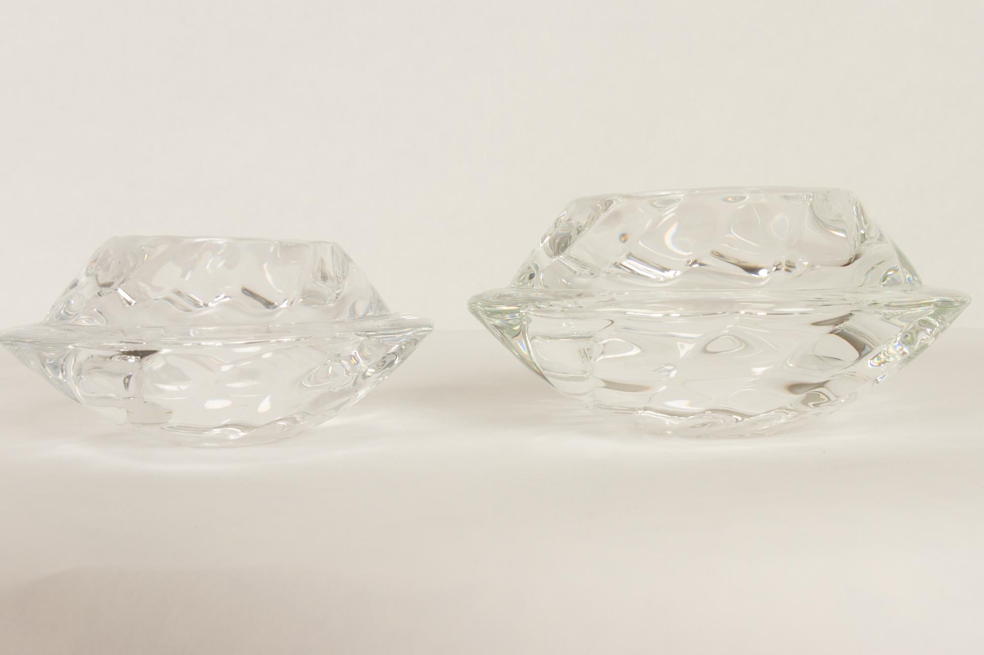 Set of 8 Holmegaard Glass Candleholders, 1980s  For Sale 11
