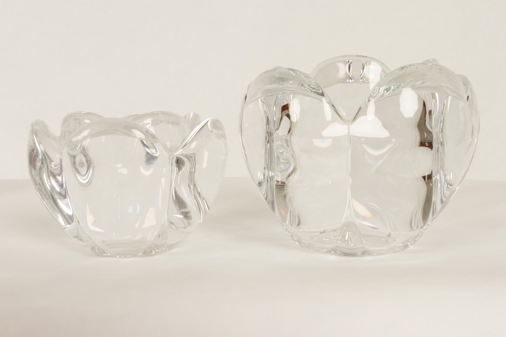 Set of 8 Holmegaard Glass Candleholders, 1980s  For Sale 13