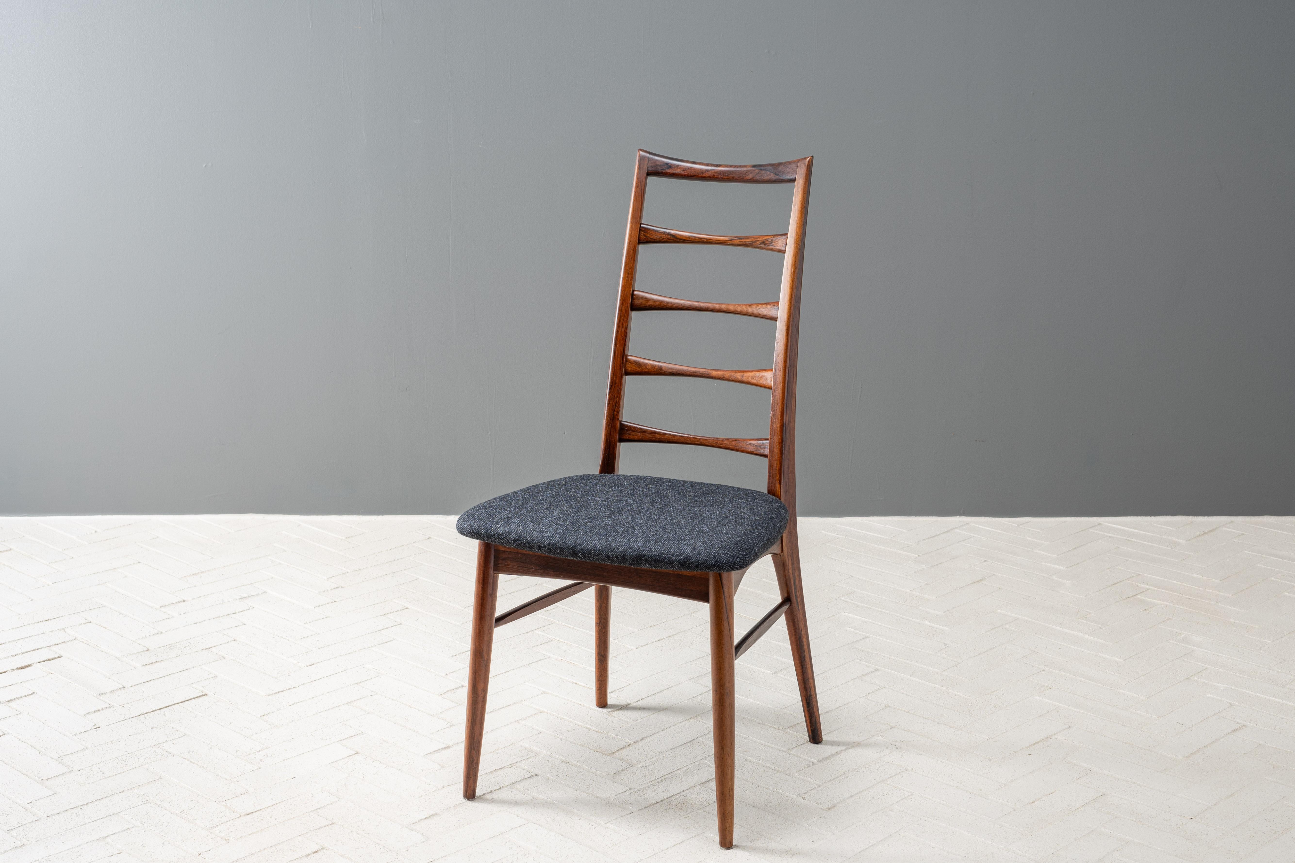 Set of 8 Hornslet Rosewood Dining Chairs 7