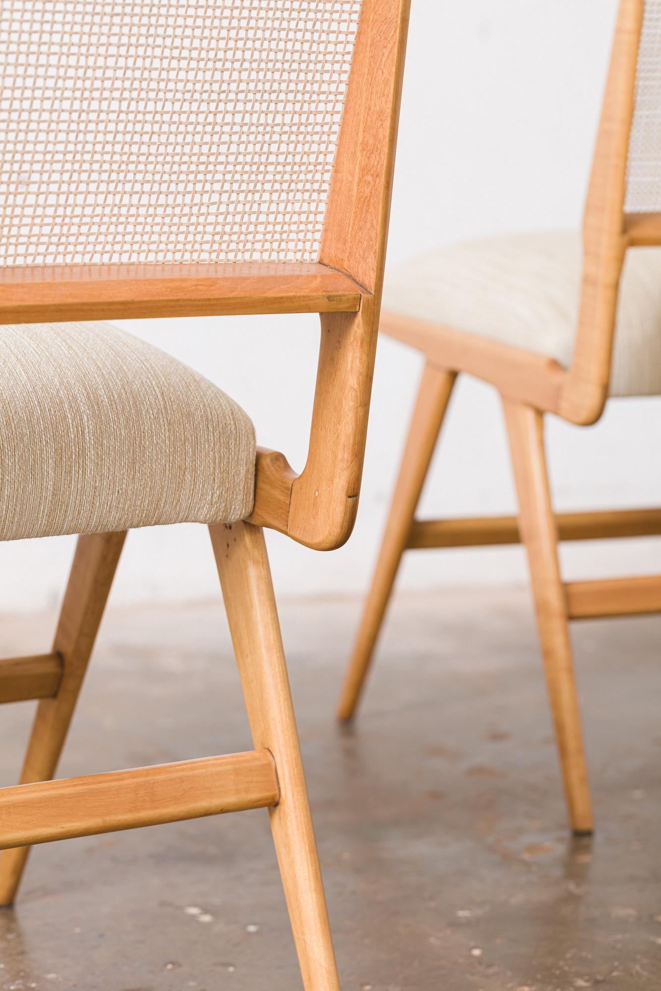 Mid-20th Century Set of 8 Iconic Chairs by Martin Eisler For Sale