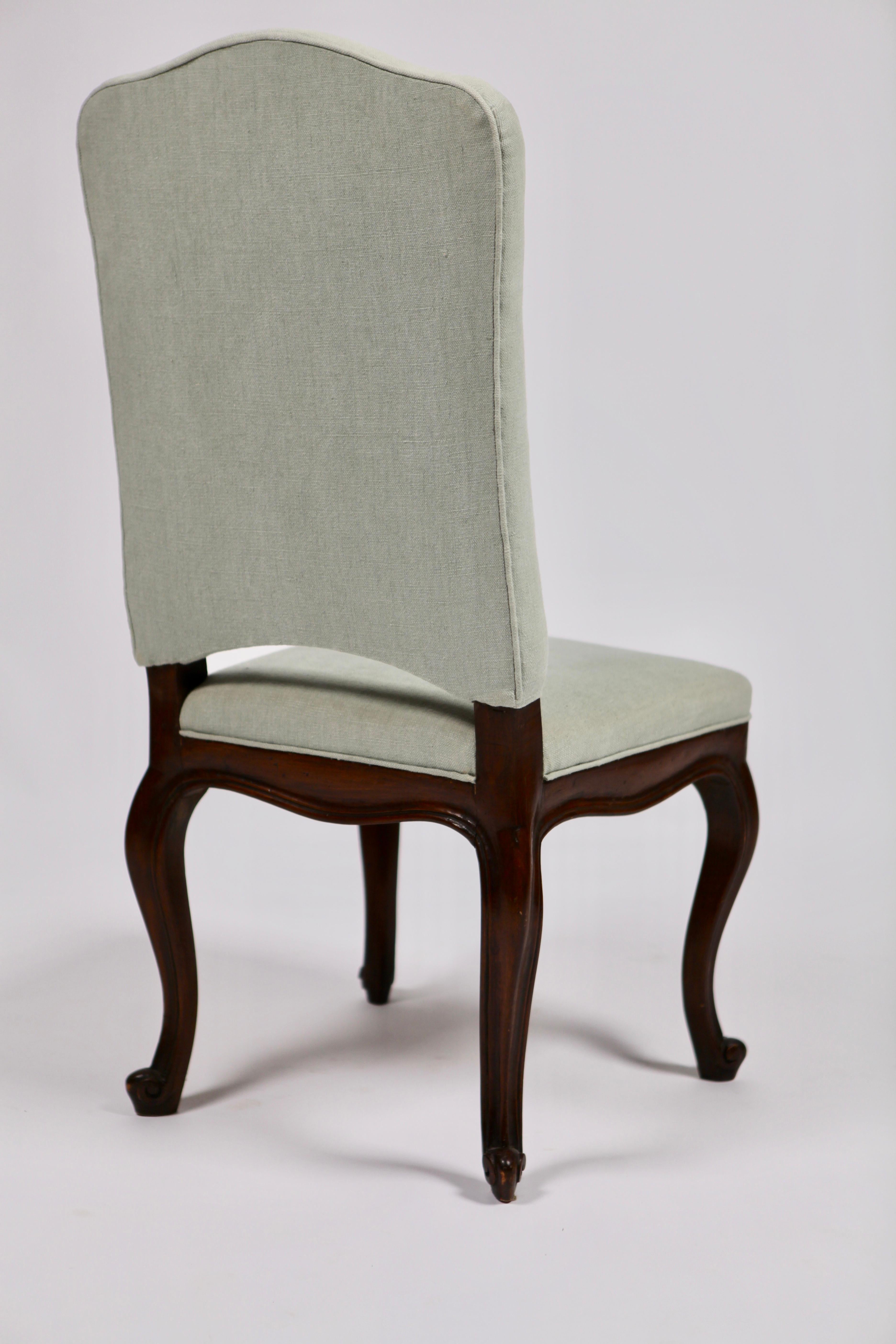 Set of 8 Italian Louis XV Style Dining Chairs, 19th Century 6