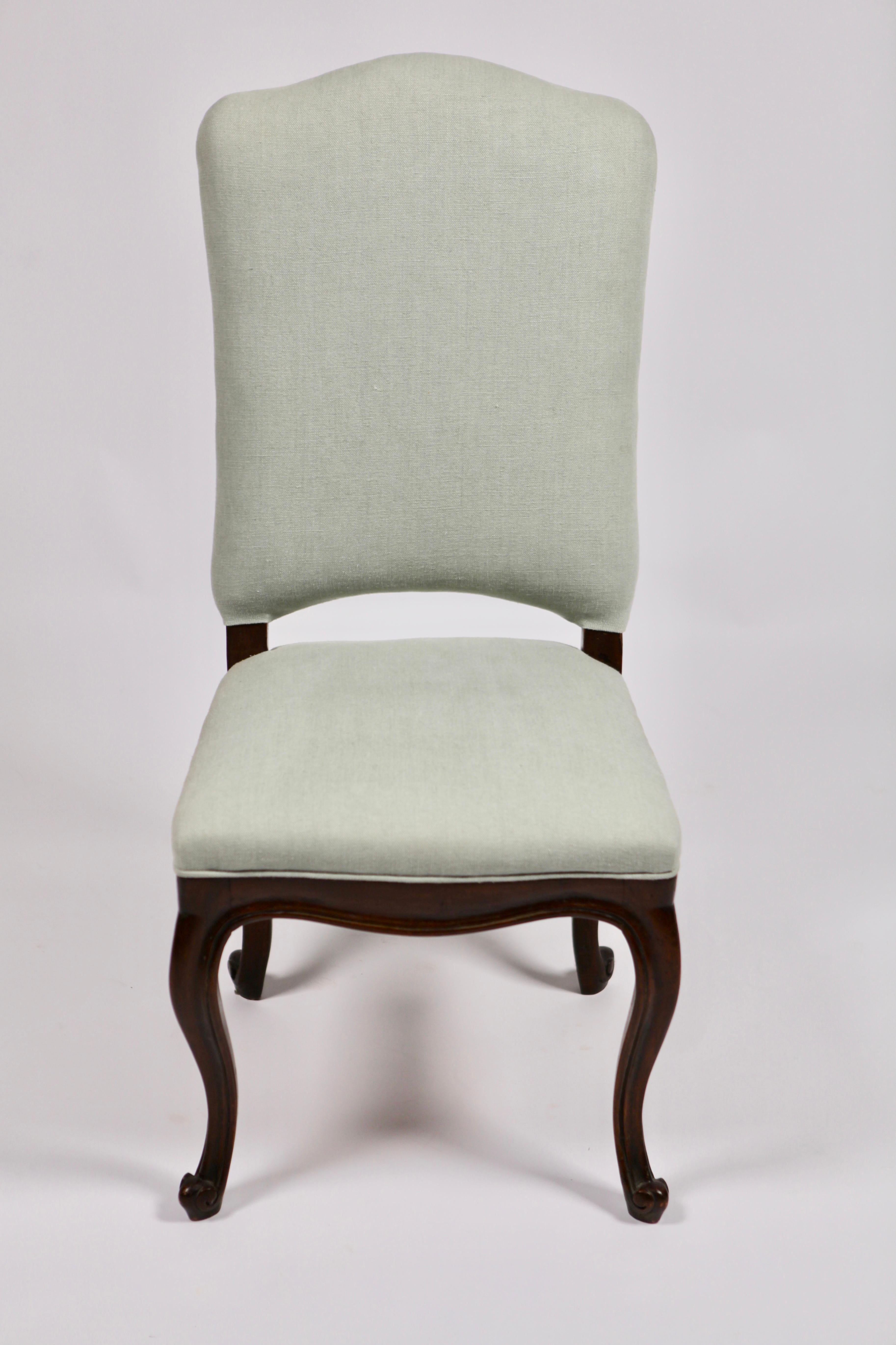 Set of 8 Italian Louis XV Style Dining Chairs, 19th Century 2