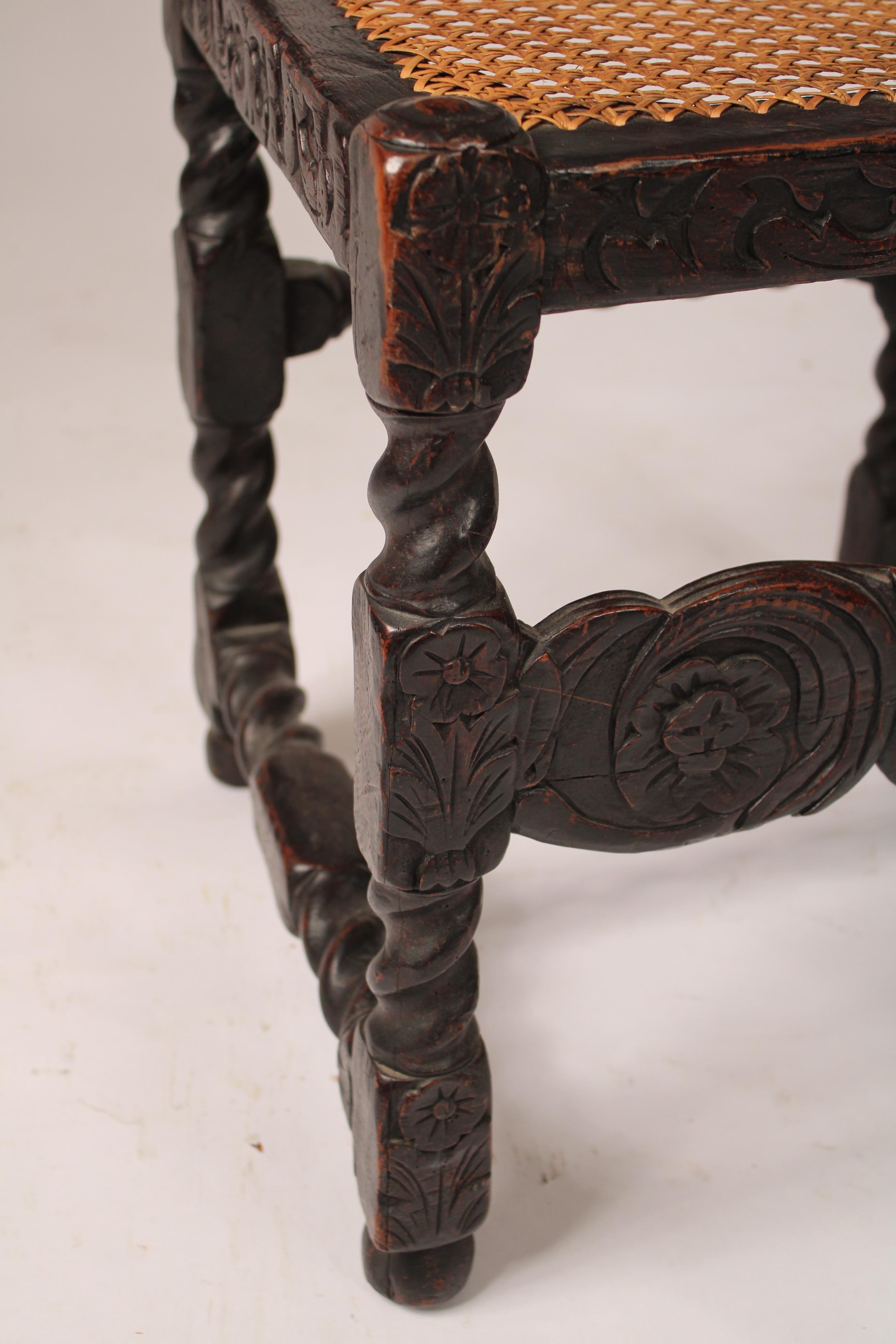 Set of 8 Jacobean Style Dining Room Chairs 6