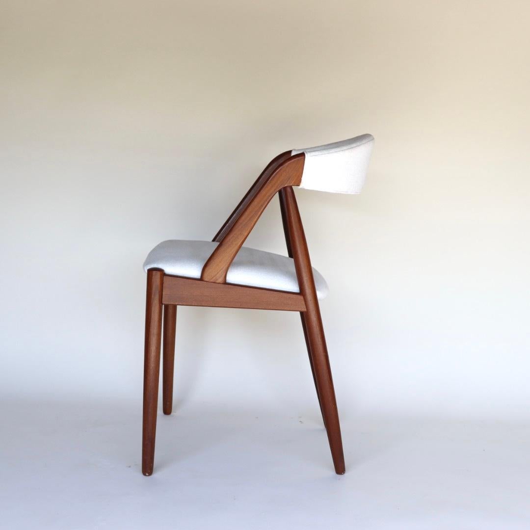 Danish Set of 8 Kai Kristiansen Dining Chairs Model # 31
