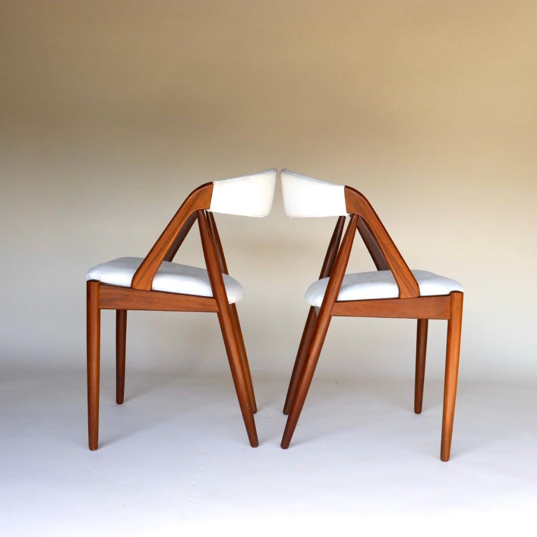 Set of 8 Kai Kristiansen Dining Chairs Model # 31 In Excellent Condition In San Diego, CA