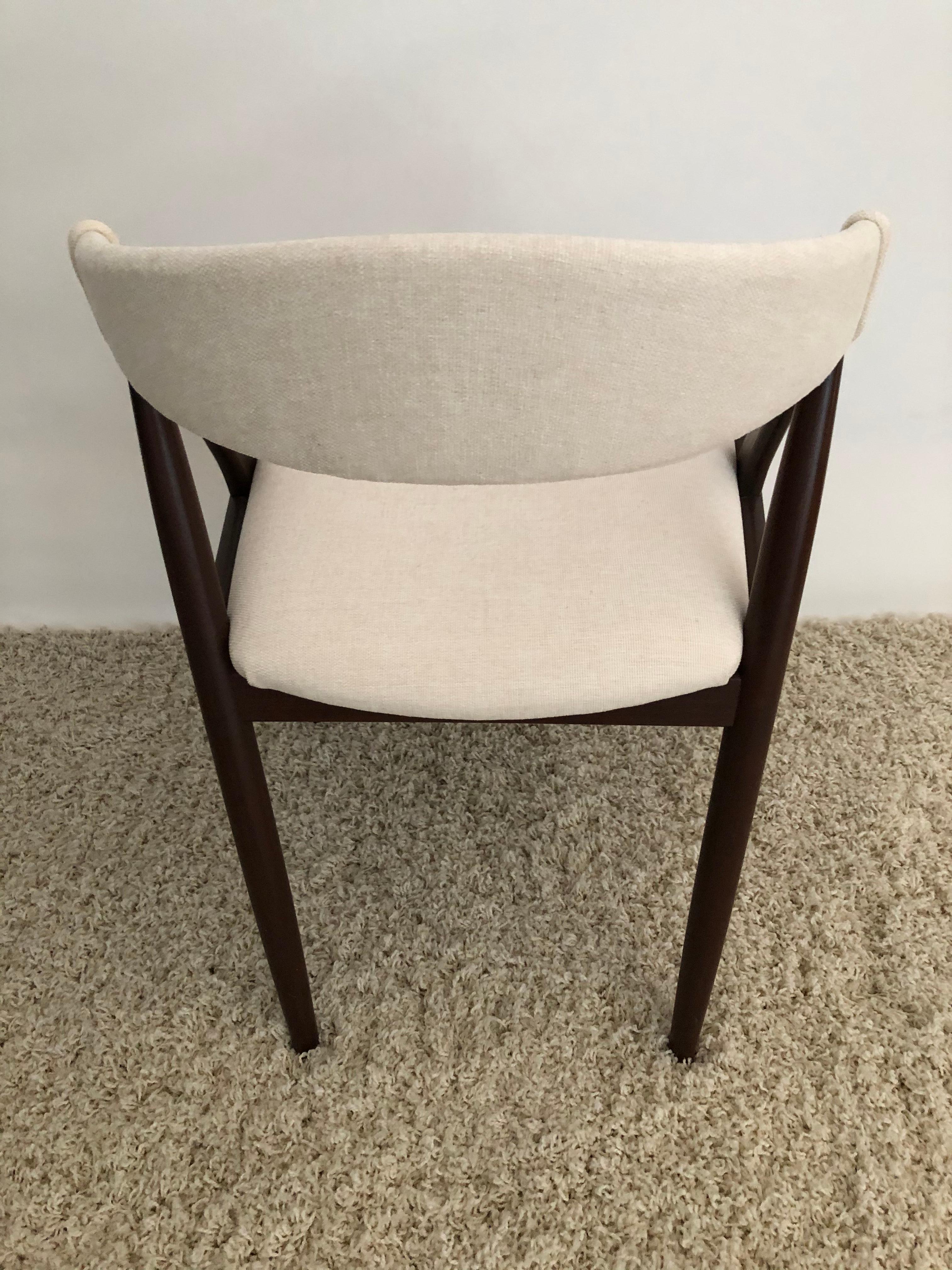 Set of 8 Kia Kristiansen Dining Chairs for Raymor Co 4