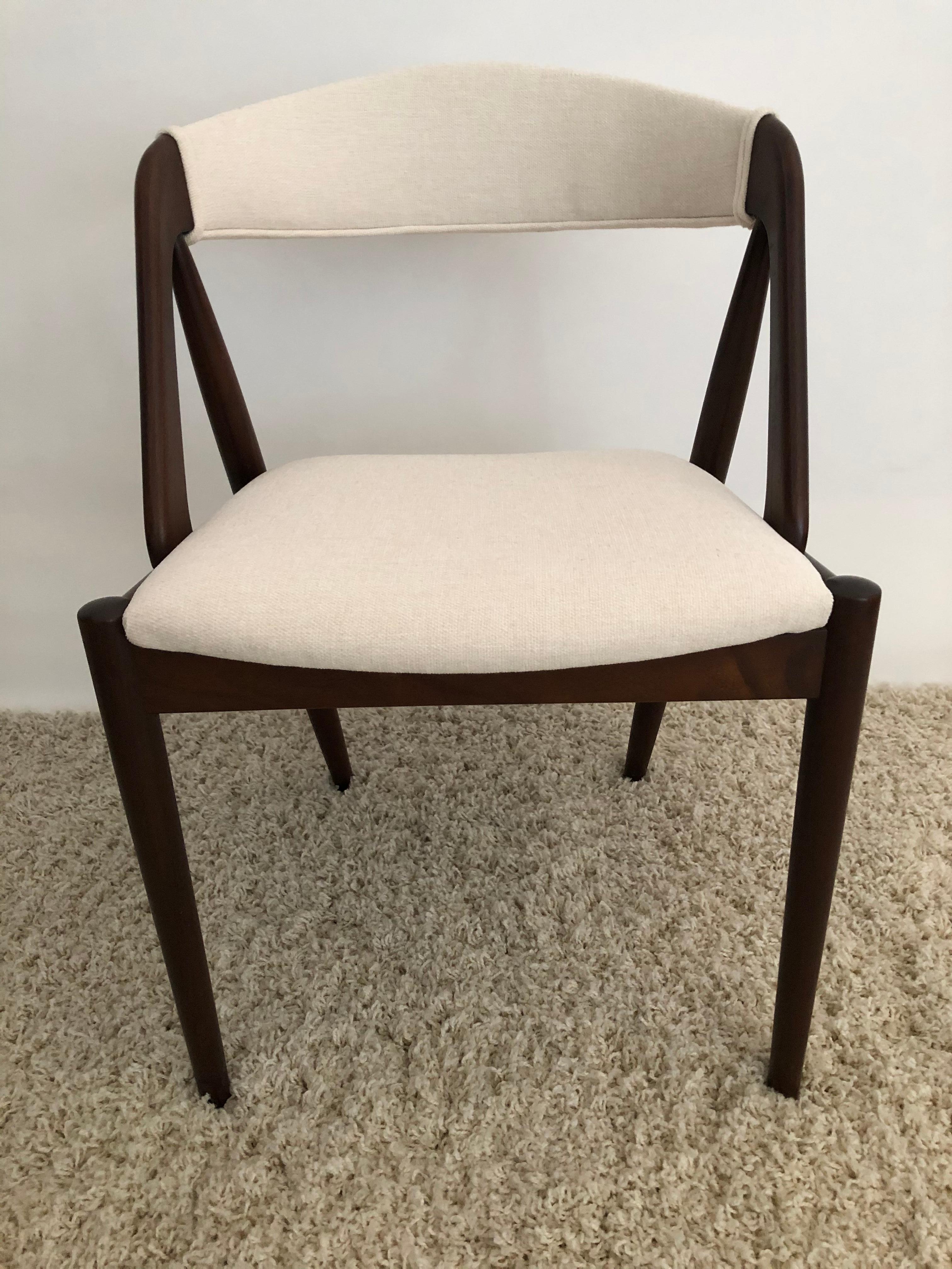 Set of 8 Kia Kristiansen Dining Chairs for Raymor Co 6