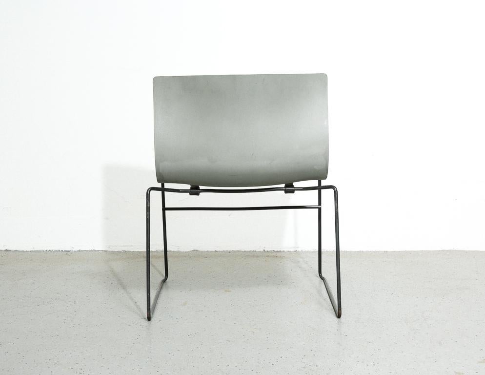 Set of 8 Knoll Handkerchief Chairs by Massimo vignelli For Sale 1