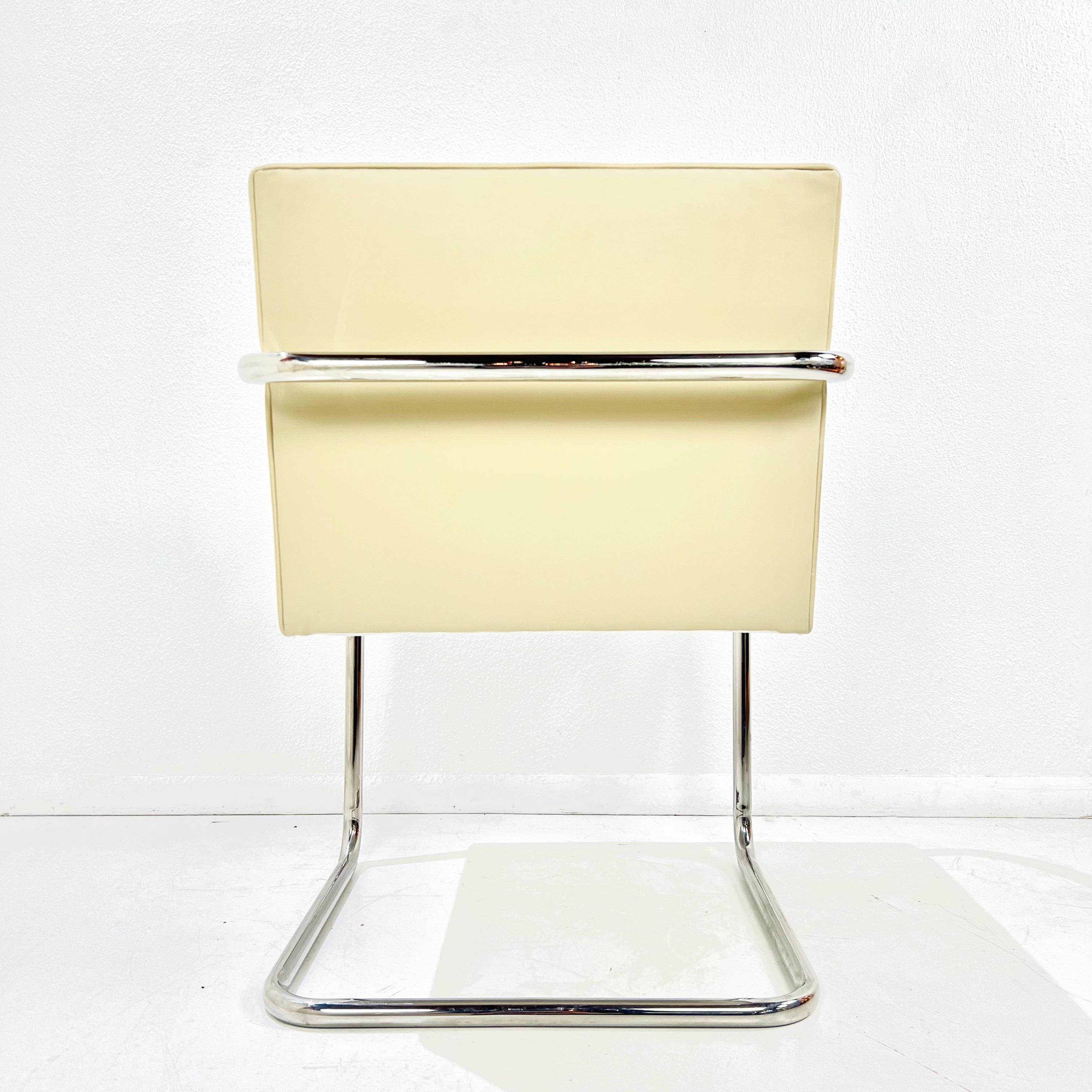 Set of 8 Knoll Tubular Brno Chairs For Sale 1