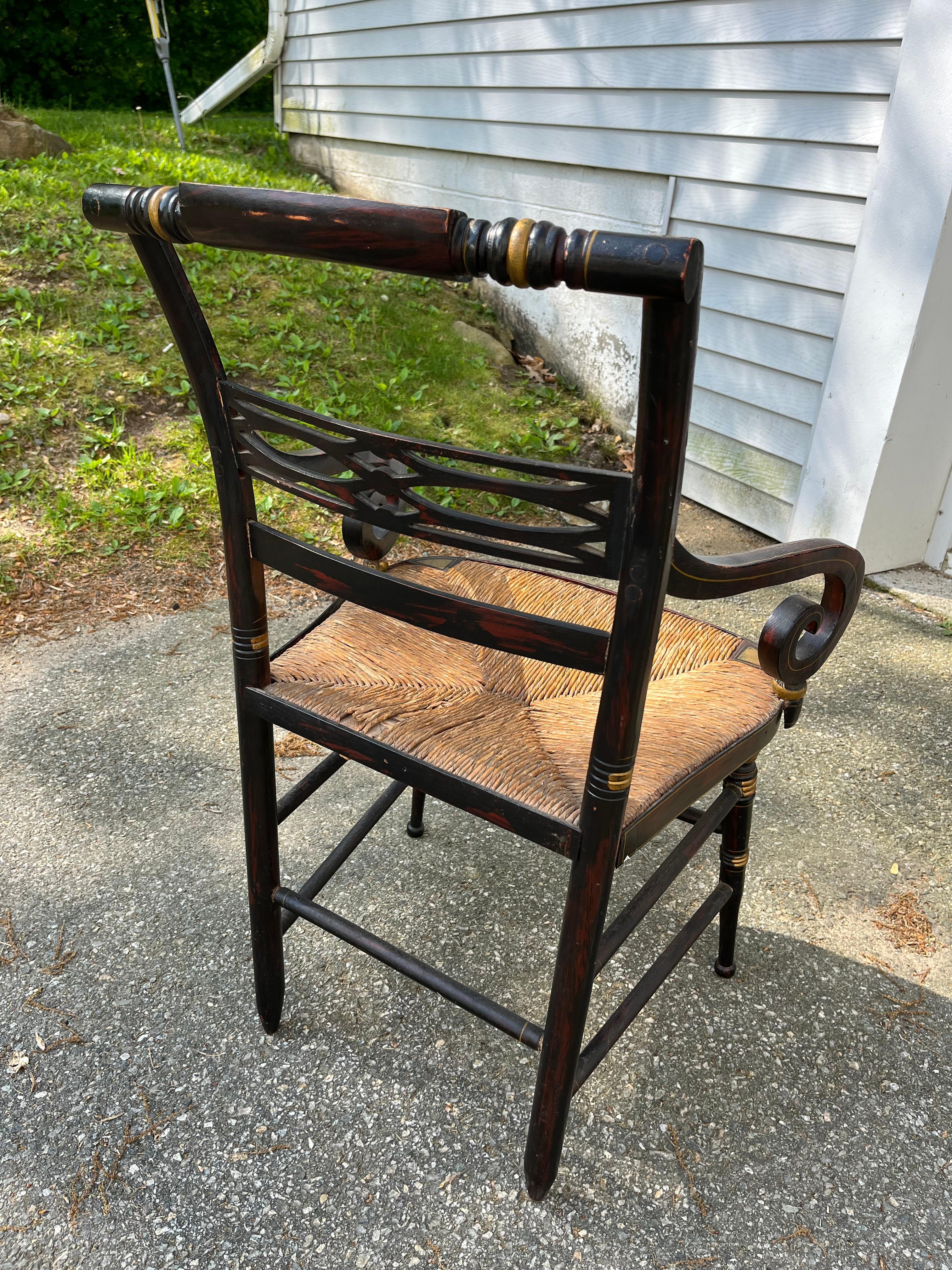 hitchcock table and chairs