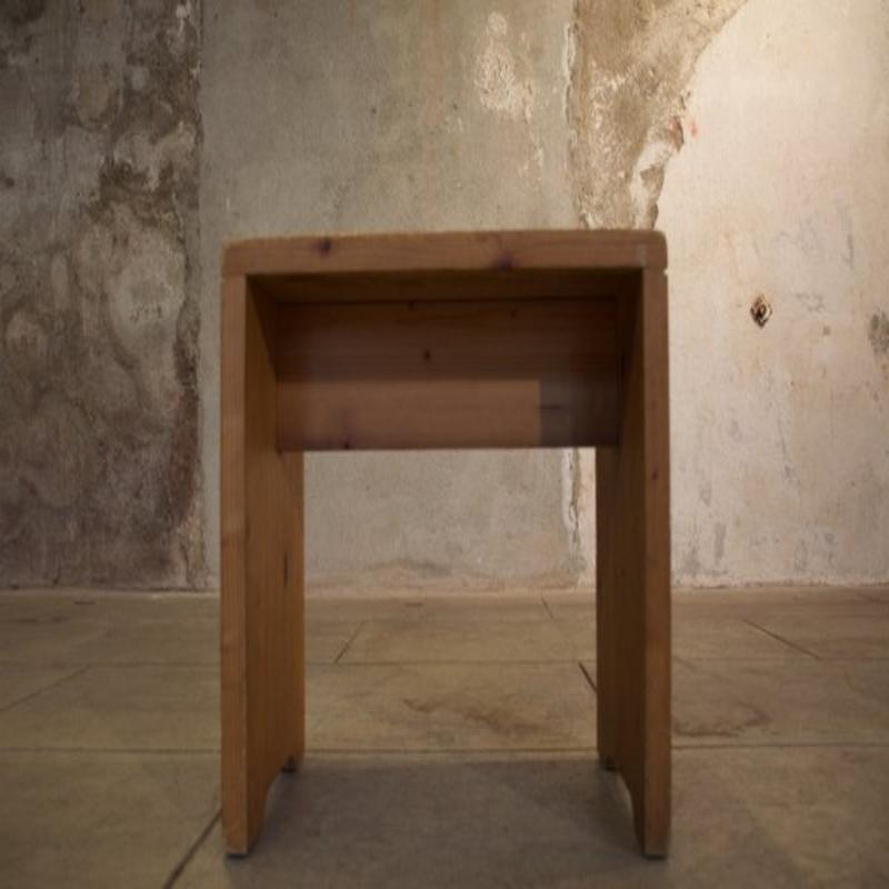 Set of 8 Les Arcs 1600 Stools by Charlotte Perriand, 1950s For Sale 6