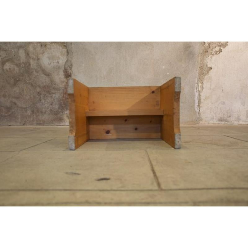 Set of 8 Les Arcs 1600 Stools by Charlotte Perriand, 1950s In Good Condition For Sale In Andrézieux-Bouthéon, FR