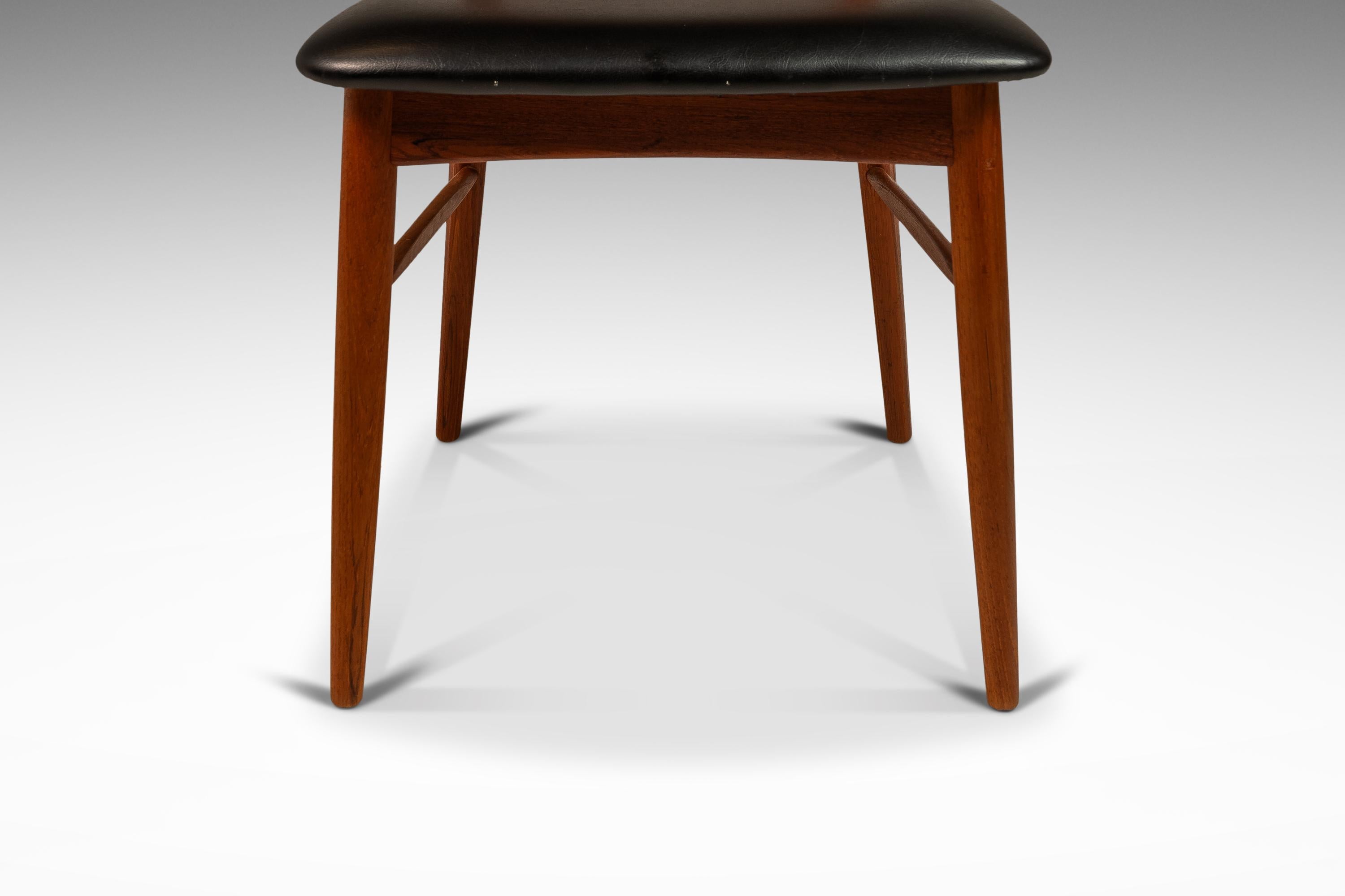 Set of 8 Lis Ladderback Chairs, Niels Koefoed, Koefoeds Hornslet, Denmark, 1960s 2