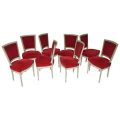 Set of 8 Louis XVI Chairs