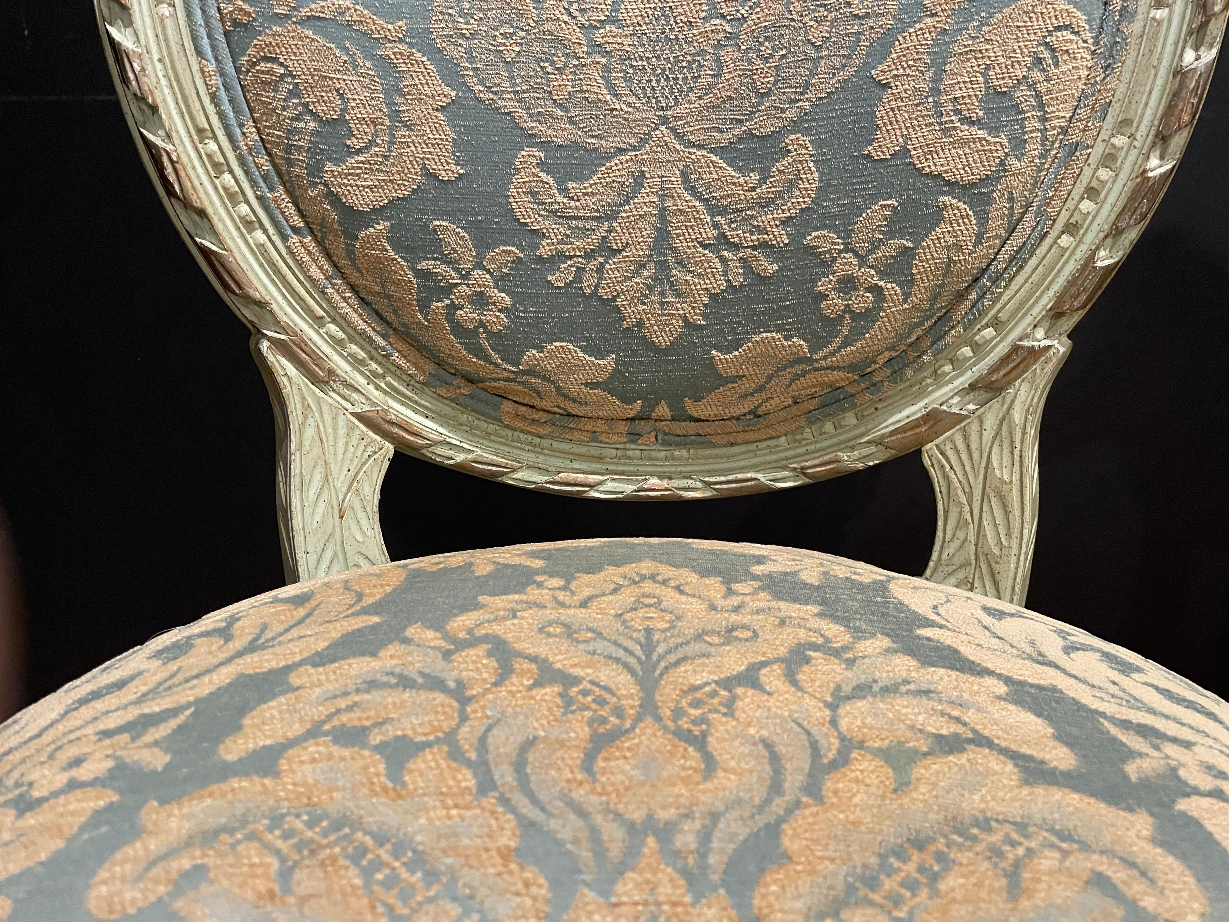 19th Century Set of 8 Louis XVI Dining Chairs