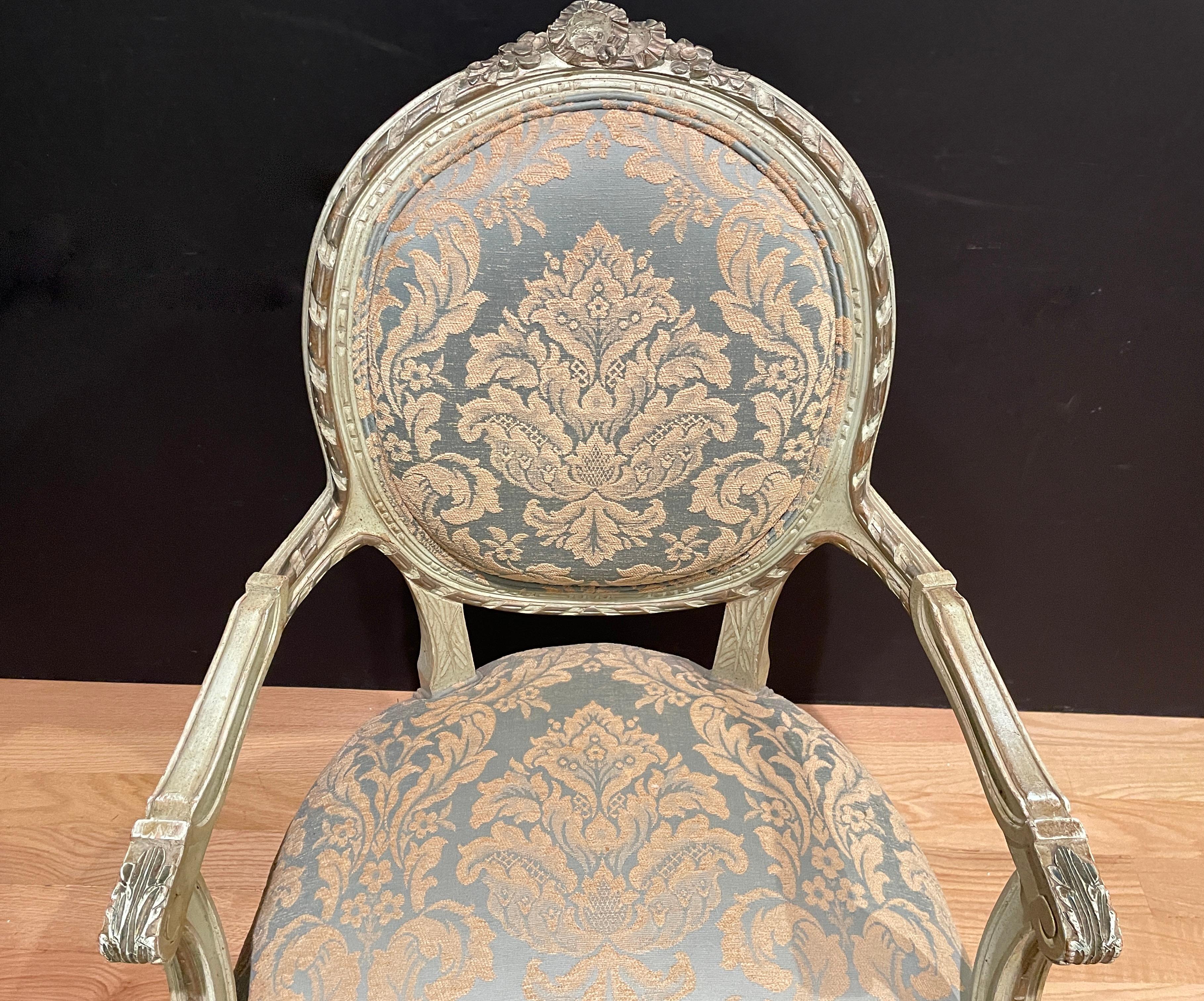 Set of 8 Louis XVI Dining Chairs 1