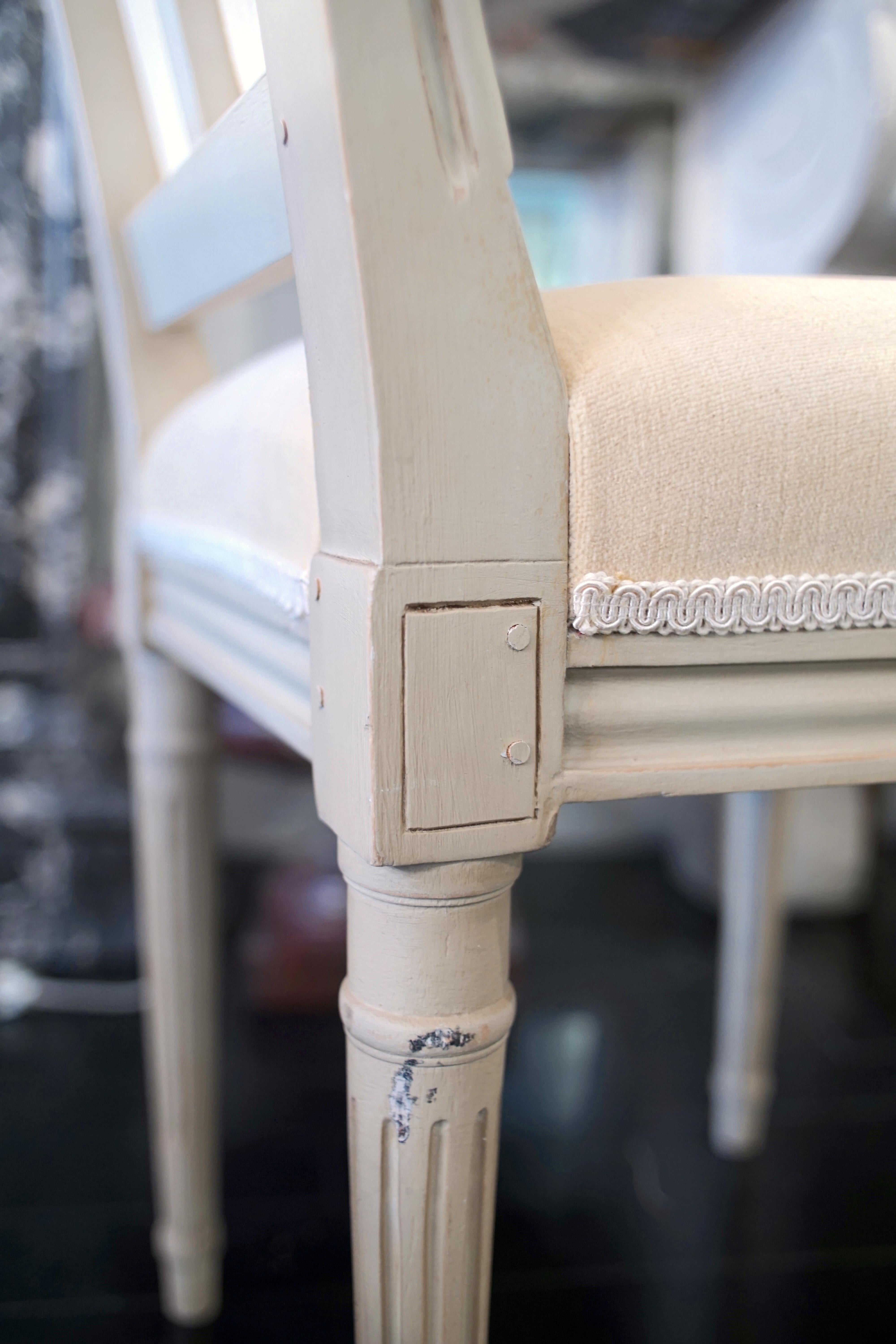 Set of 8 Louis XVI Style Chairs 10