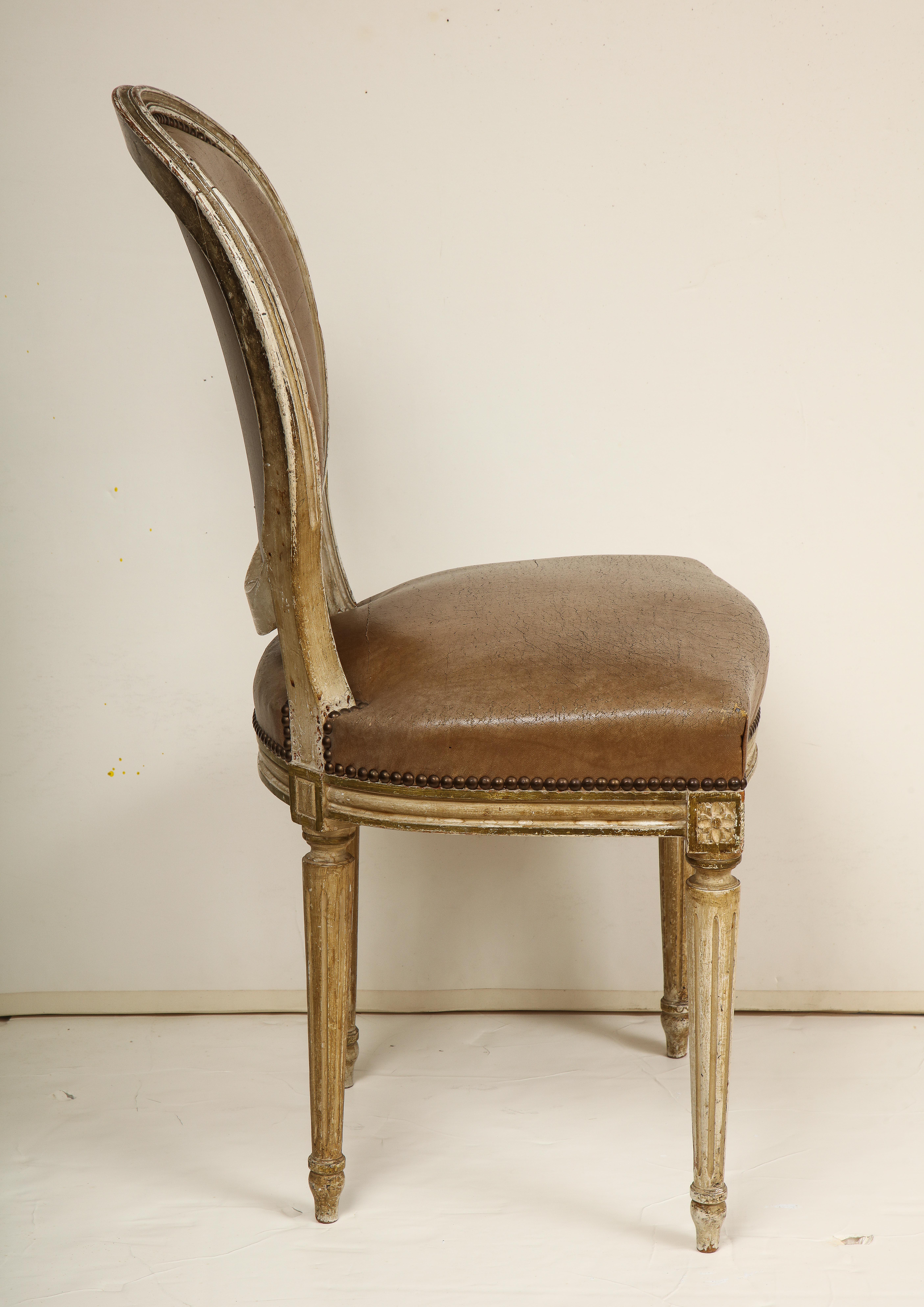 Set of 8 Louis XVI Style Dining Chairs 2