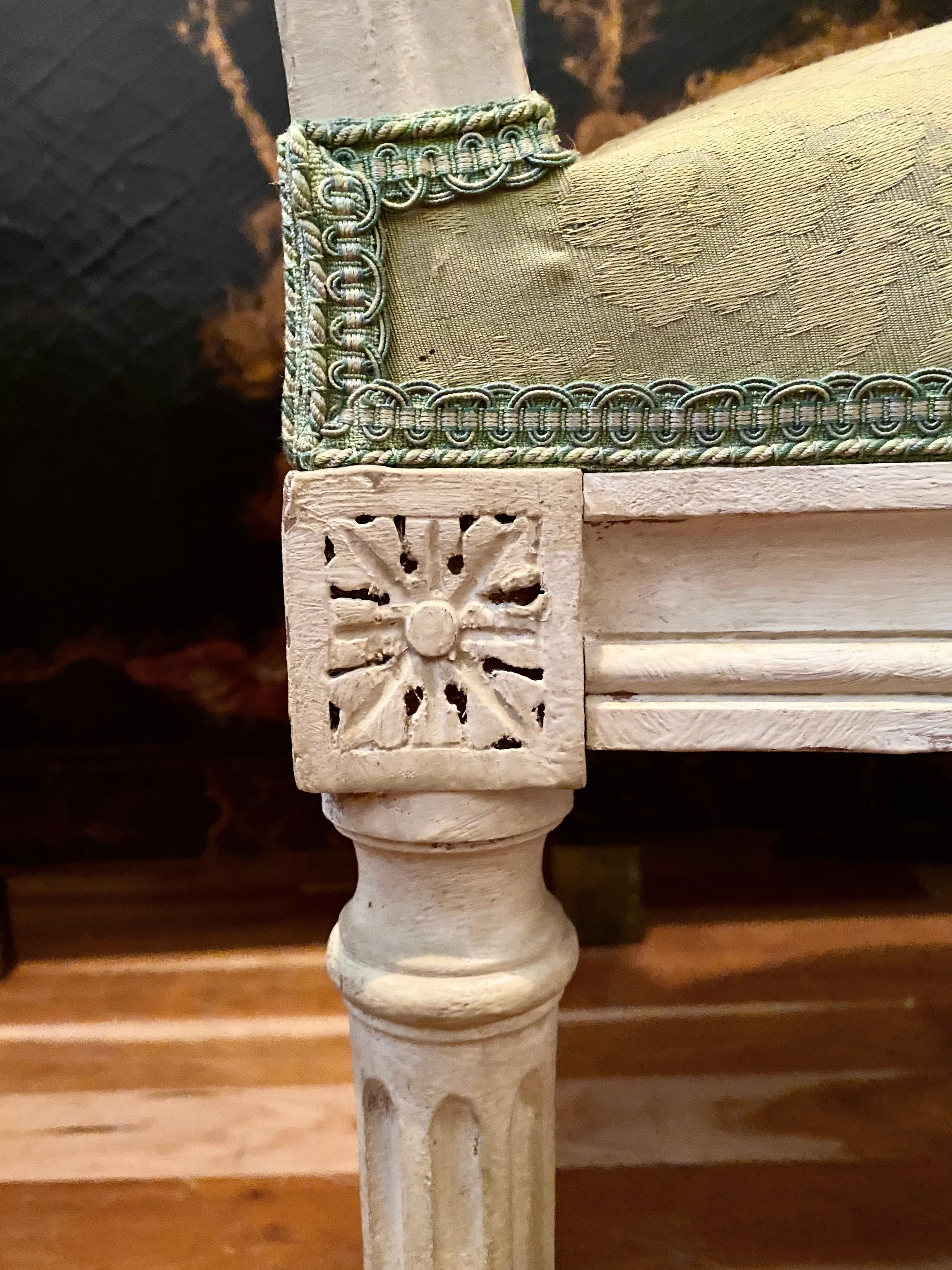Set of 8 Louis XVI Style French Chairs 7