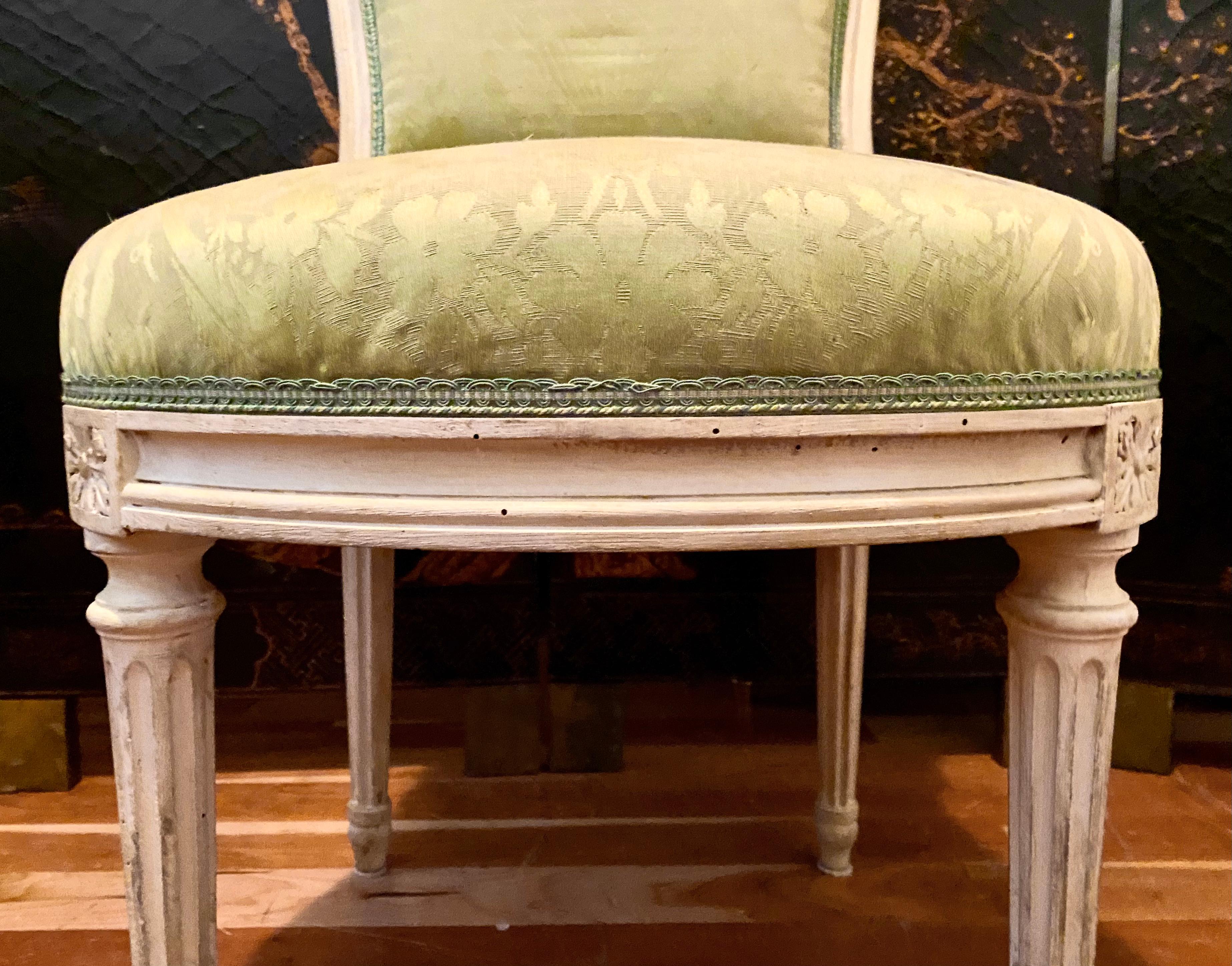 Set of 8 Louis XVI Style French Chairs 3