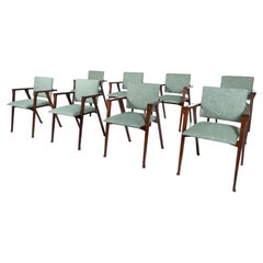 Set of 8 " Luisa" Chair by Franco Albini, Italy, c.1955