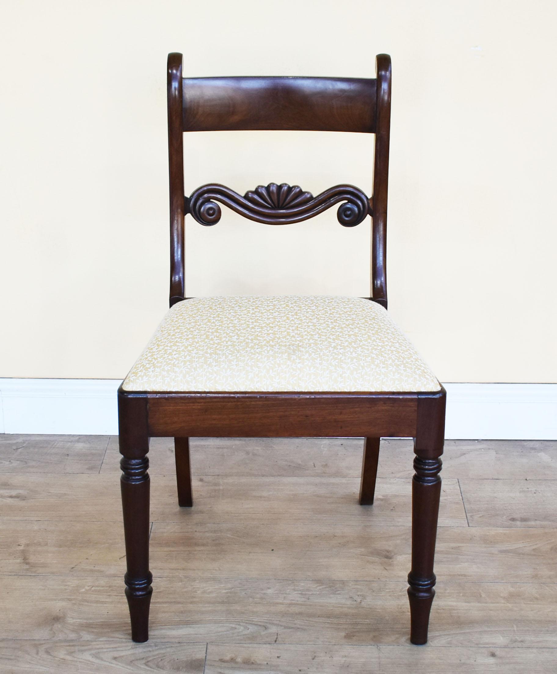 Set of 8 Mahogany Dining Chairs, 19th Century In Good Condition In Chelmsford, Essex
