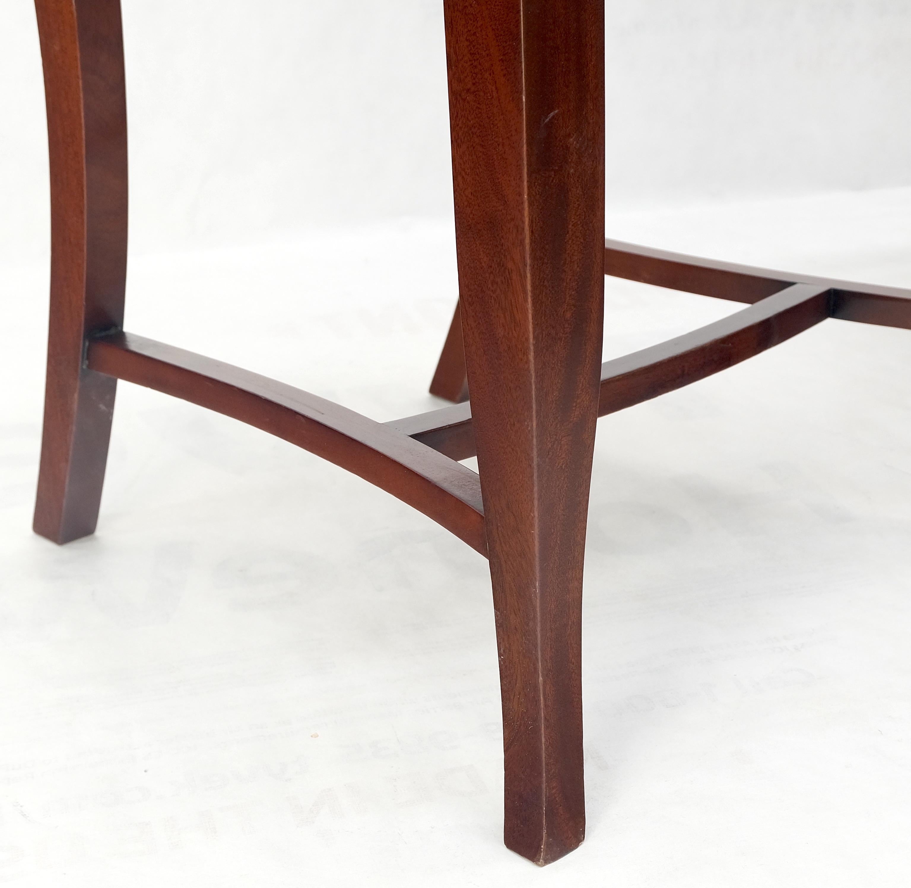 Set of 8 Mahogany Federal Style Dining Chairs In Good Condition In Rockaway, NJ