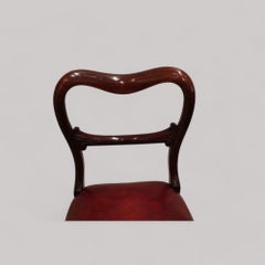 Set of 8 mahogany George IV chairs