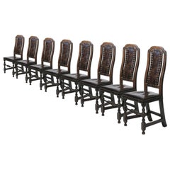 Set of 8 Maple "North Shore" Sidechairs