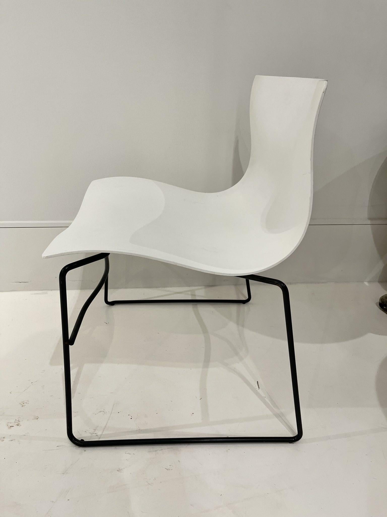 Set di 8 sedie a fazzoletto Massimo Vignelli per Knoll In condizioni discrete in vendita a New Orleans, LA