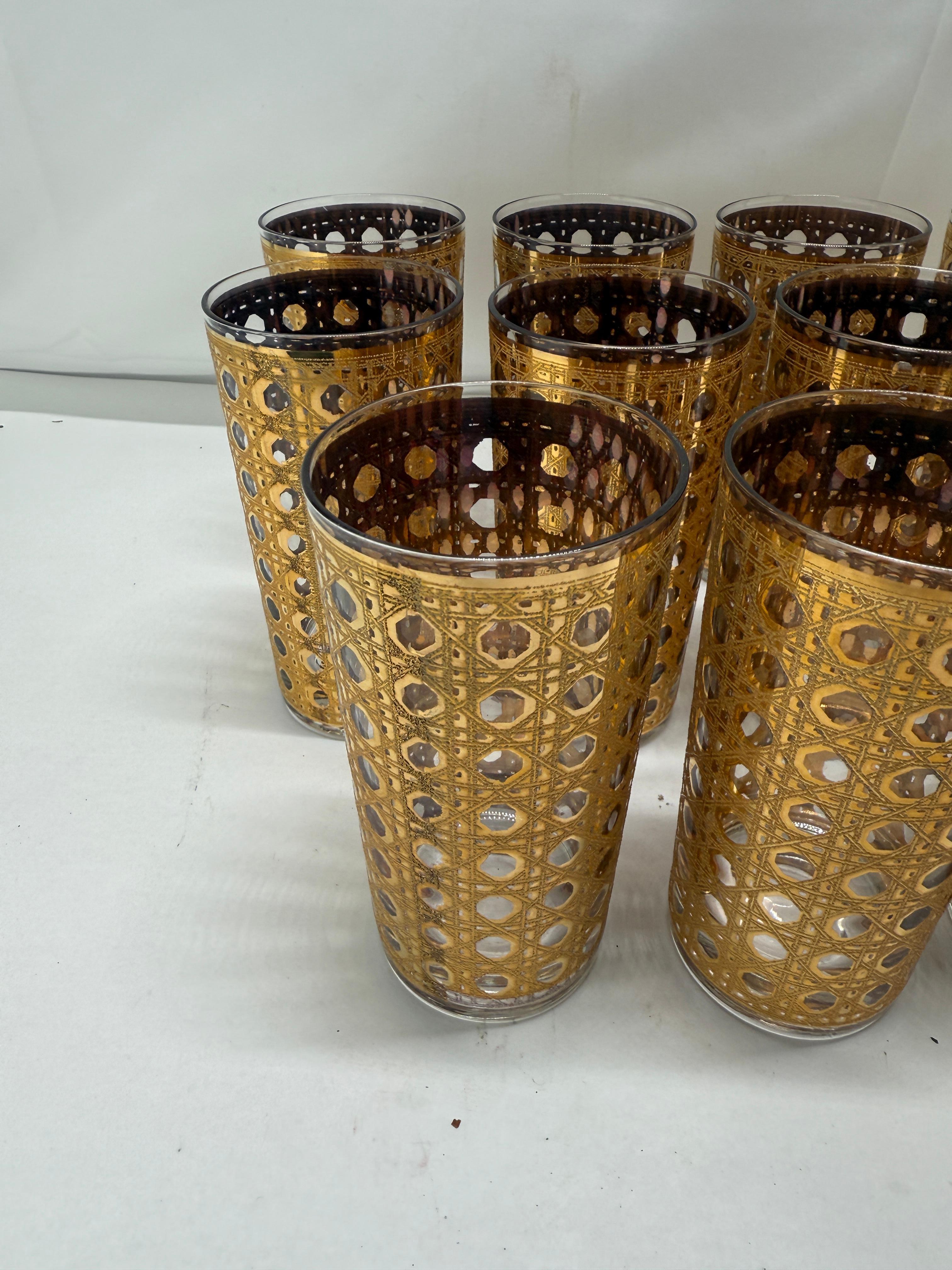 Set de 8 MCM Culver Ltd. 