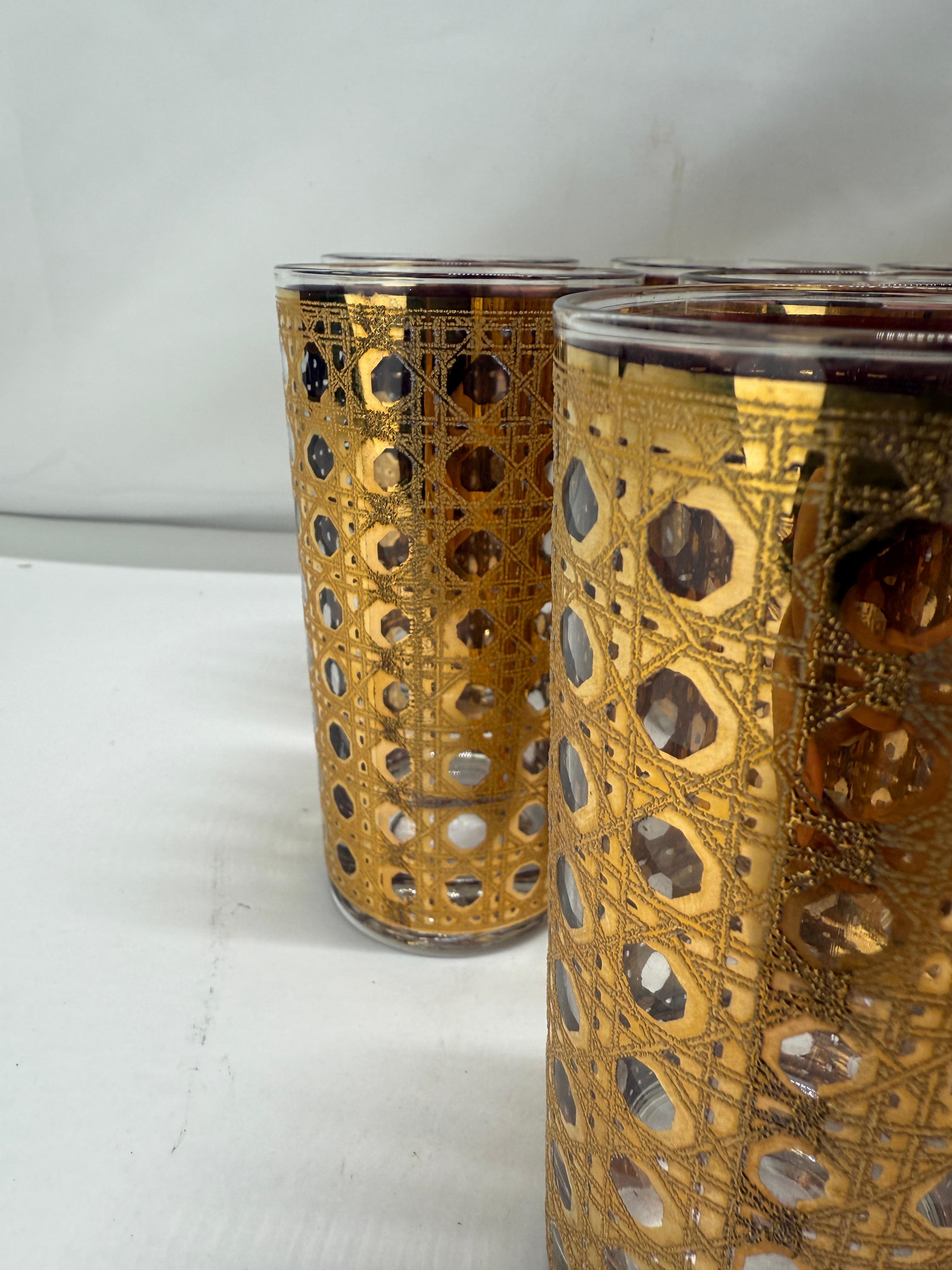 Set de 8 MCM Culver Ltd. 